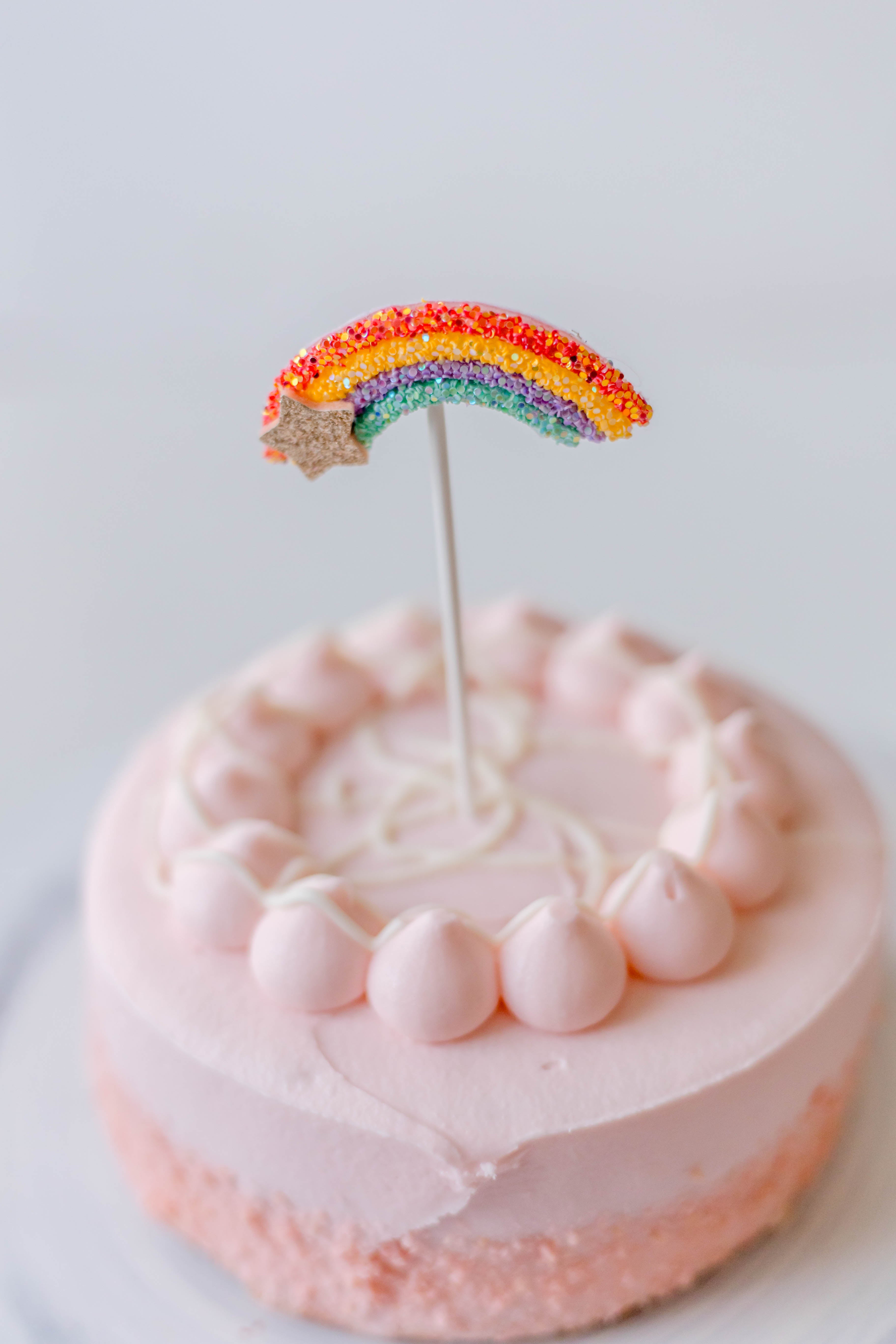 Girly Cake Topper Set