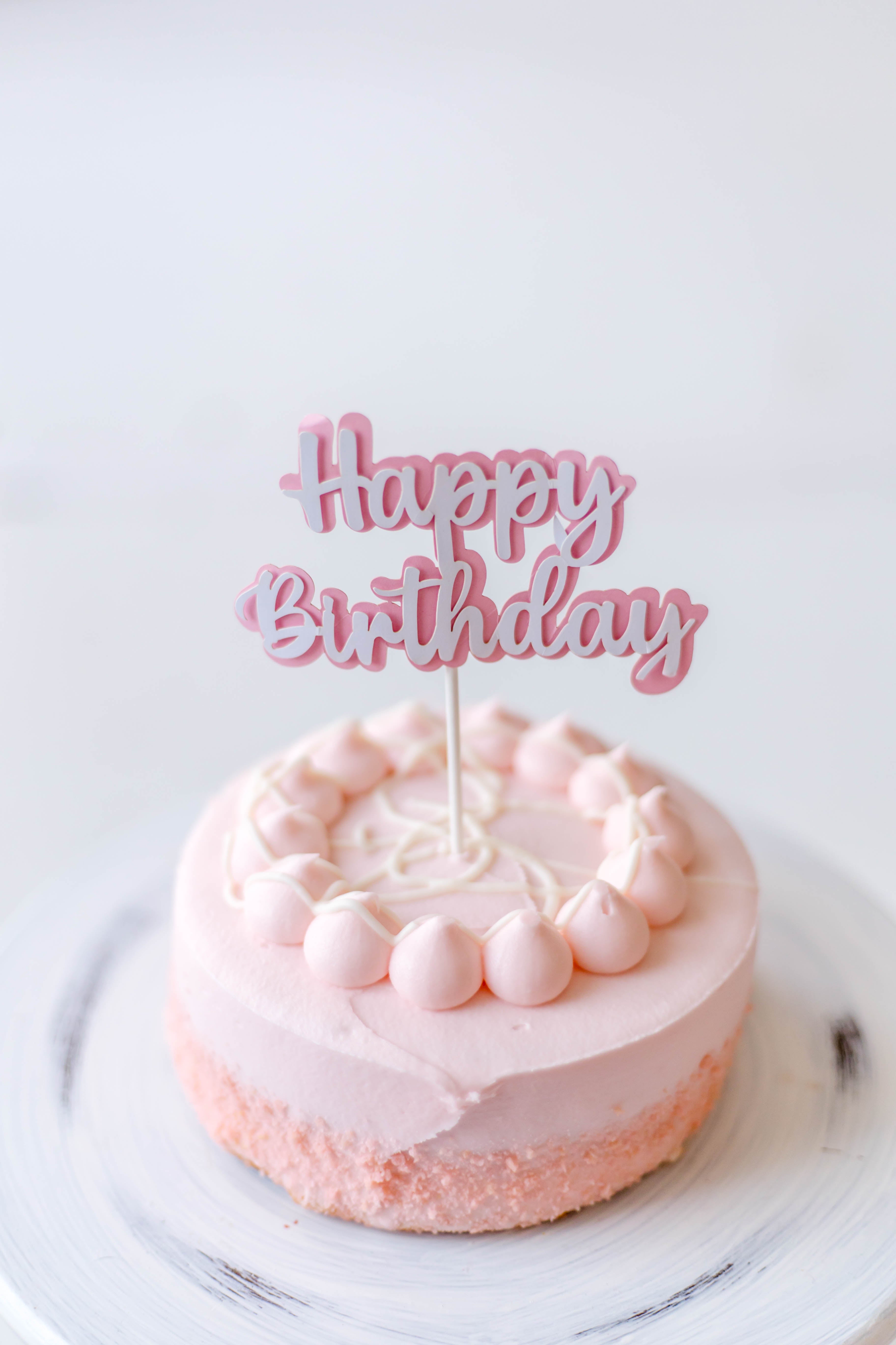 Girly Cake Topper Set
