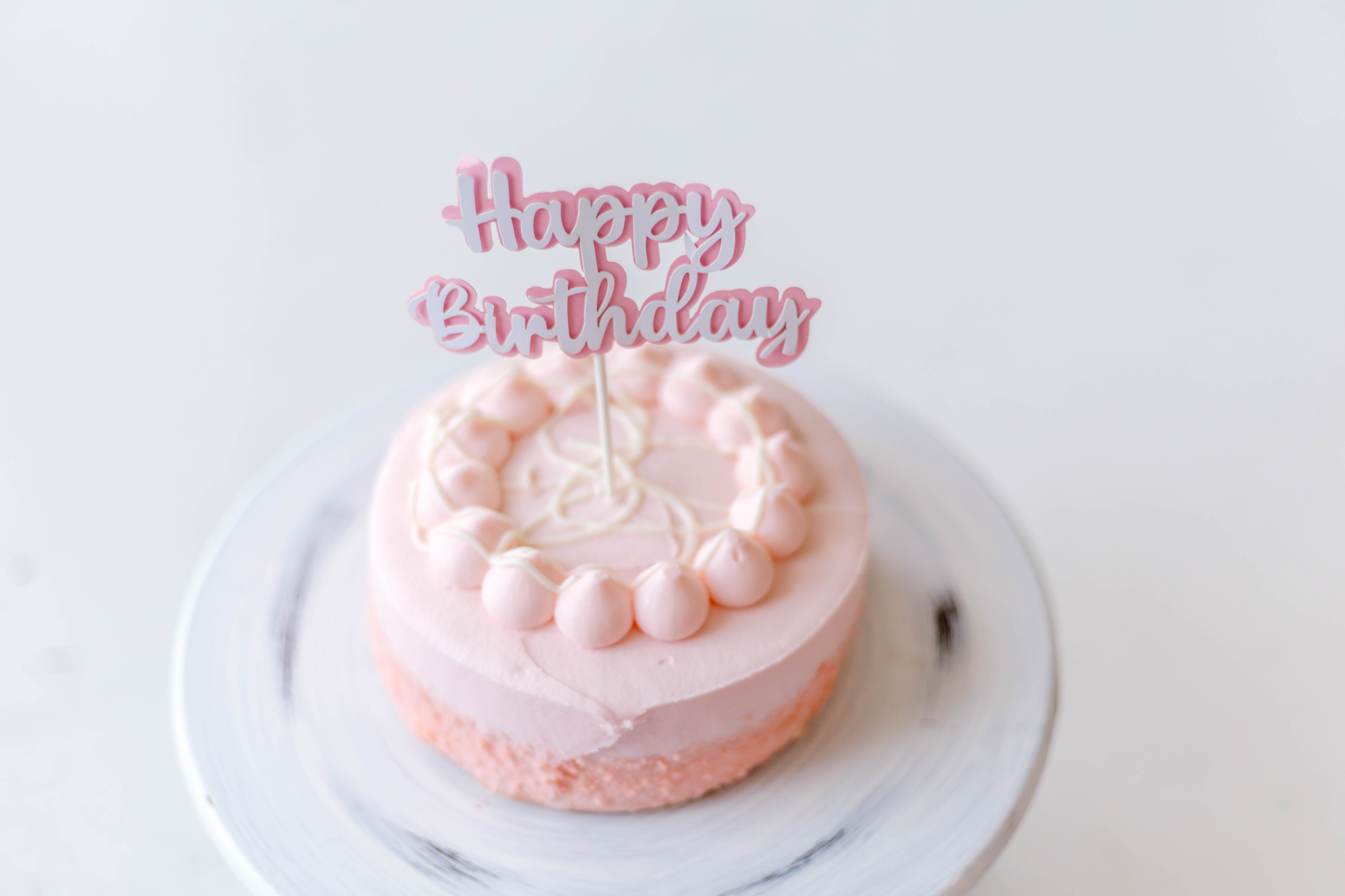 Girly Cake Topper Set