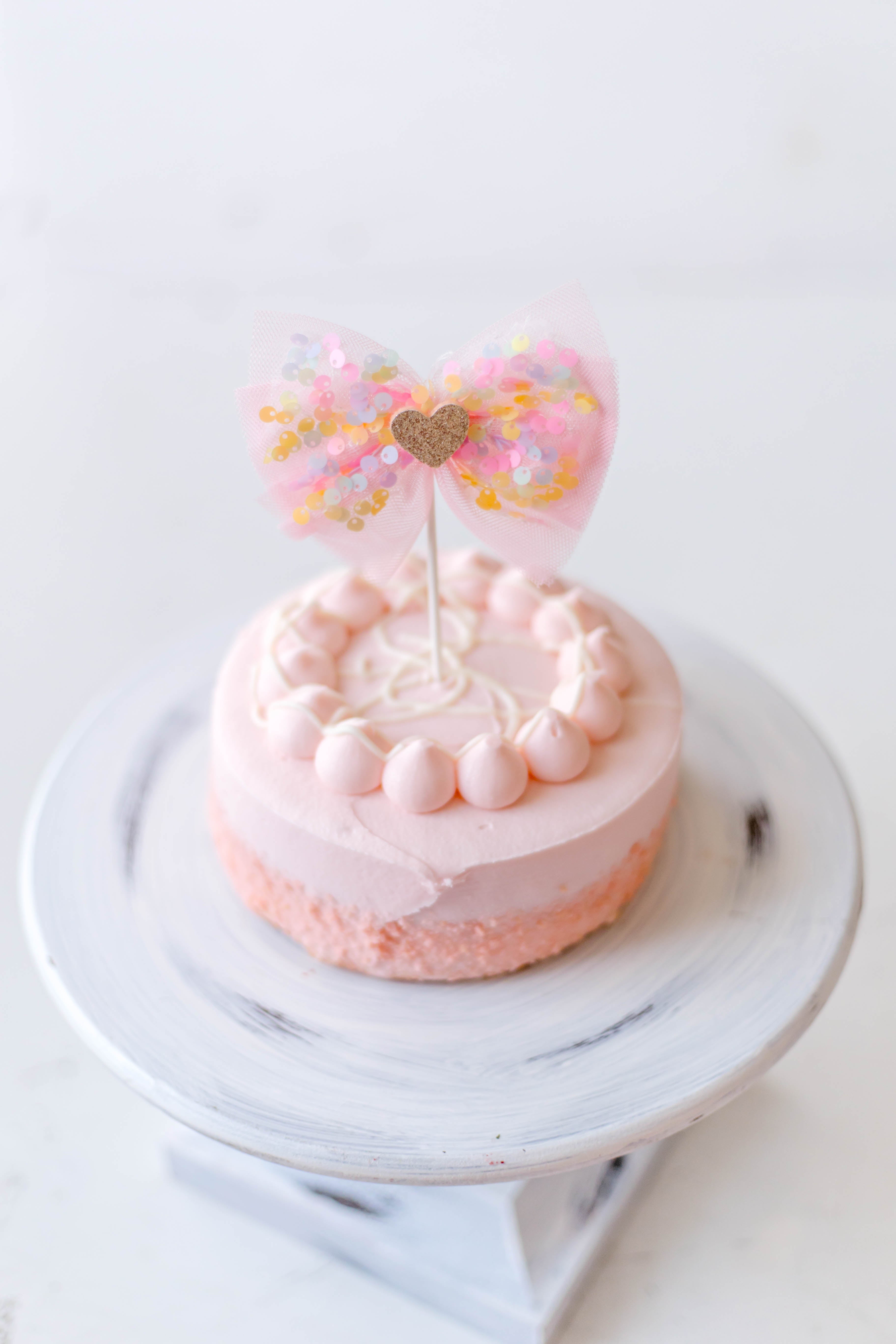 Girly Cake Topper Set