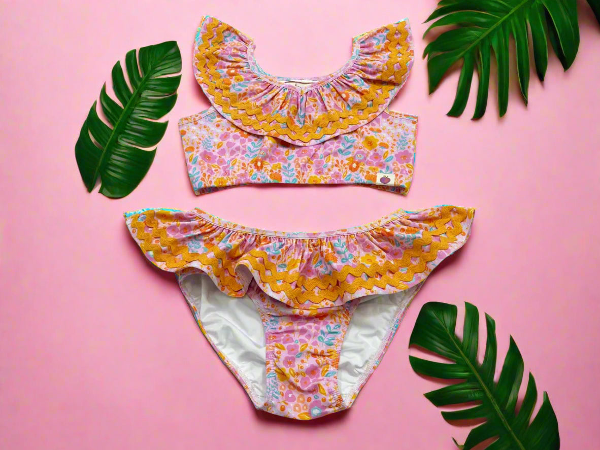 Lila Swimsuit - Pink Papaya Parade