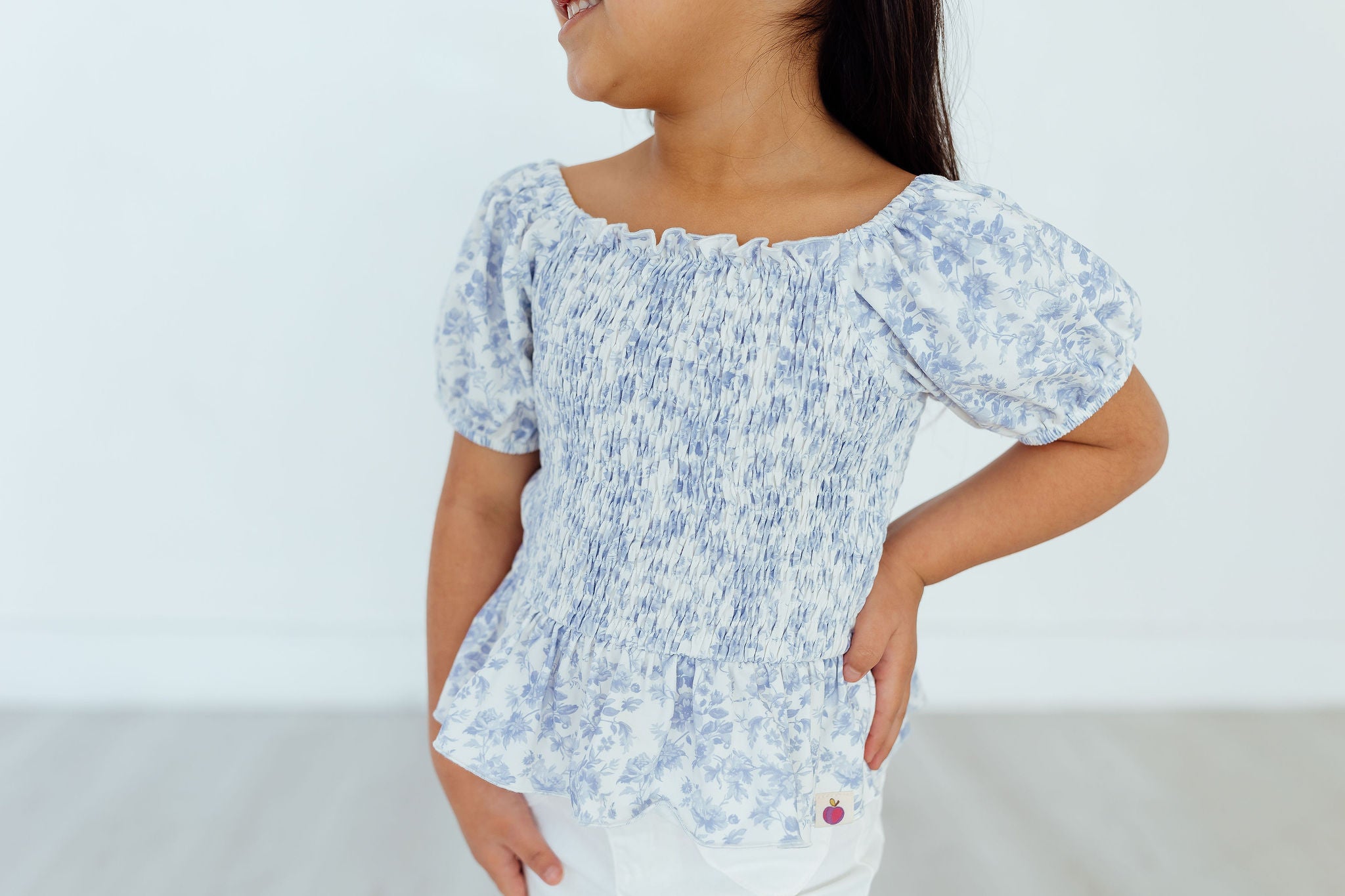 Peplum Top - Lavender Cottage