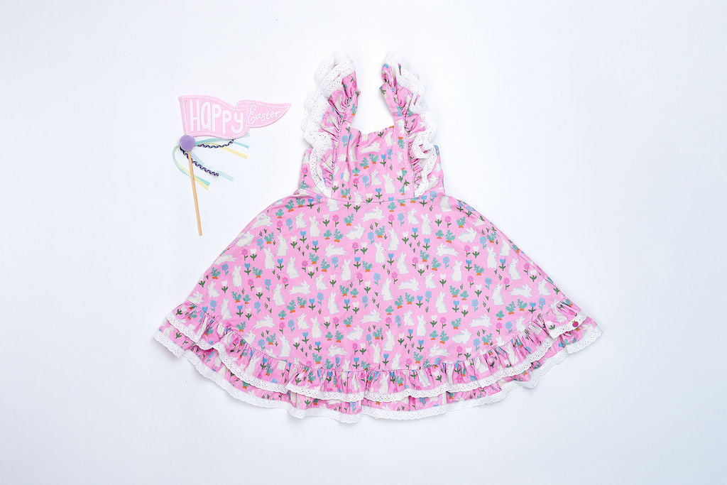 Drew Knit Dress - Bunny Patch (Pre-Order)