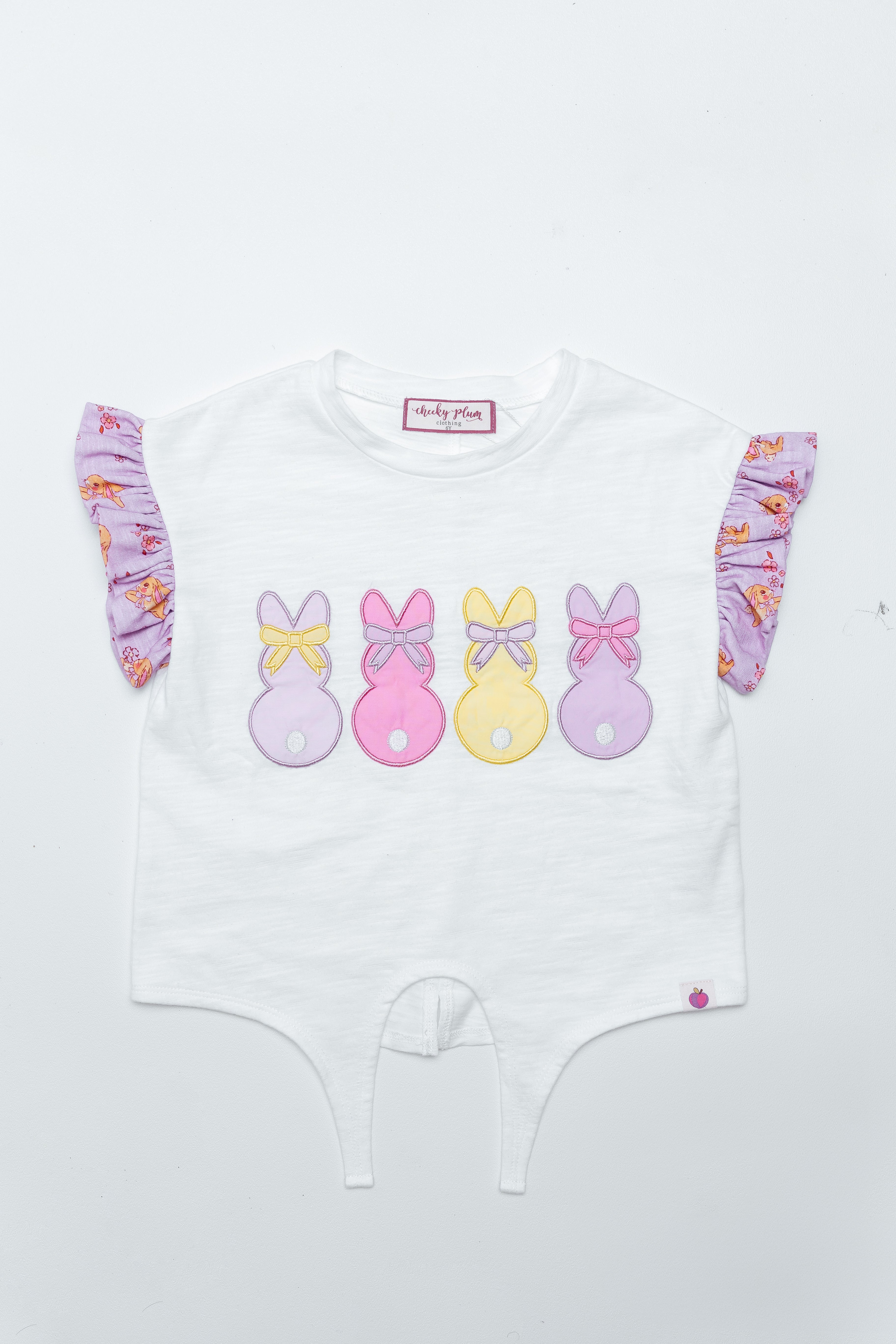 Applique Tie Top - Cottontail Garden (Pre-Order)