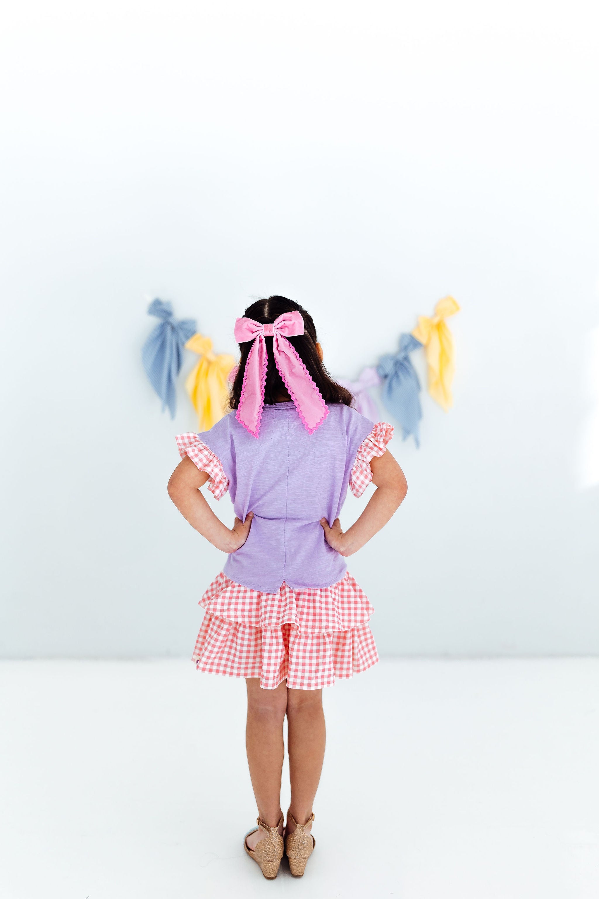 Blair Skirt - Gingham Garden