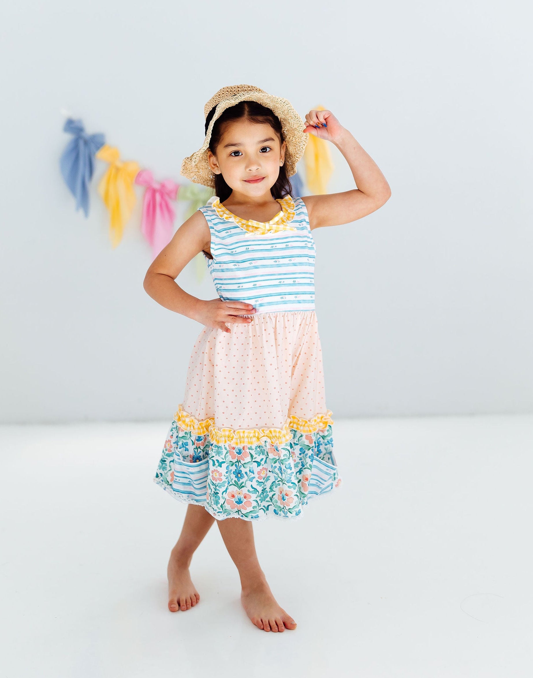 Annistyn Dress - Sweet Pea