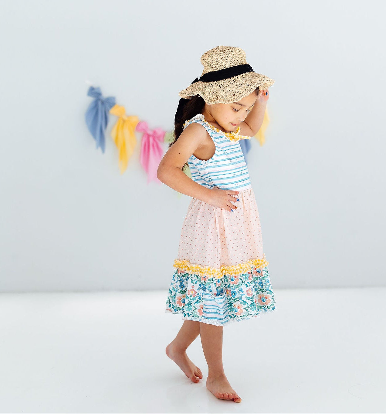 Annistyn Dress - Sweet Pea