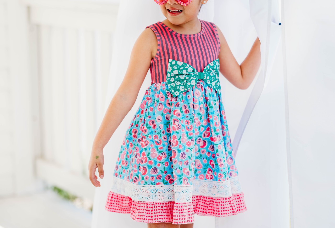 Elara Knit Dress - Palm Cove