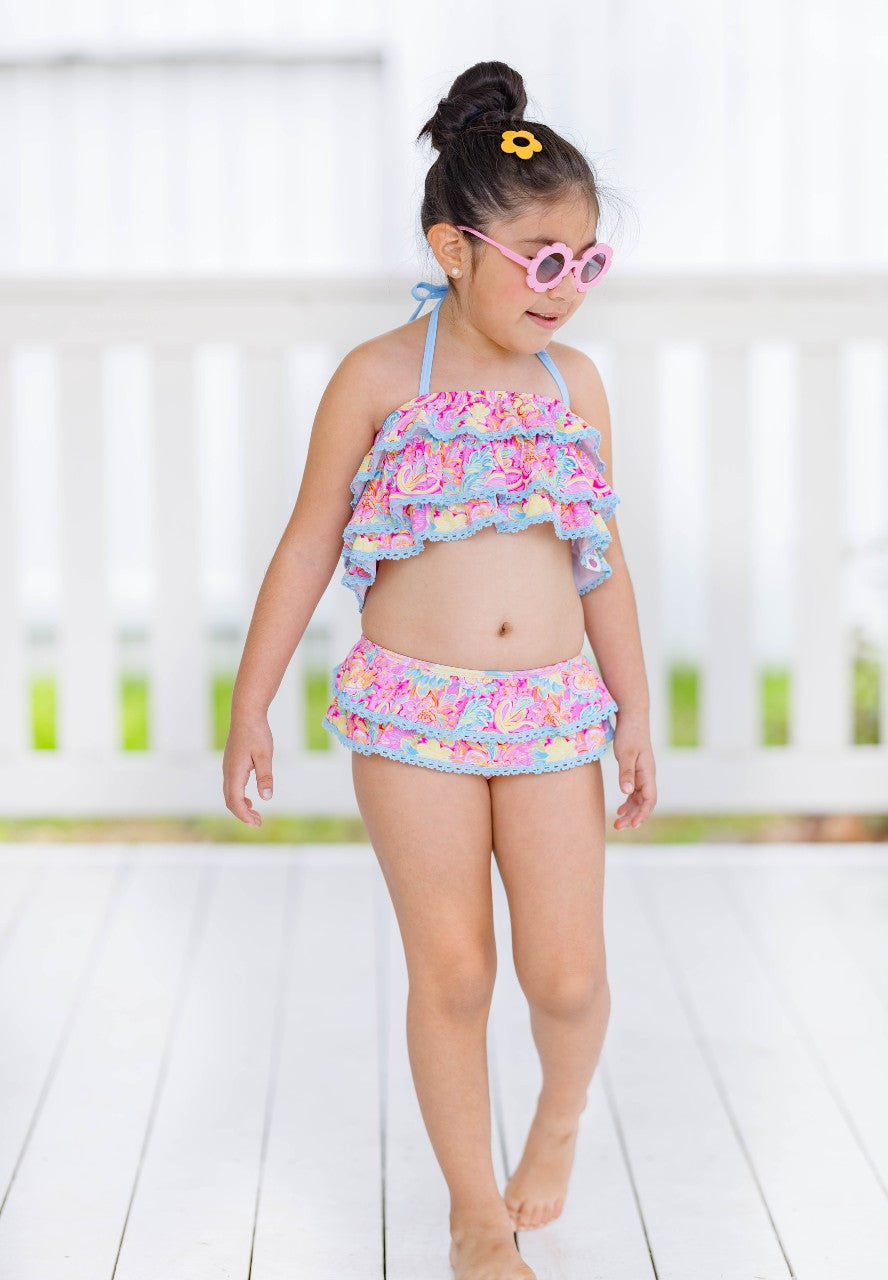 Frankie Swimsuit - Hula Pink