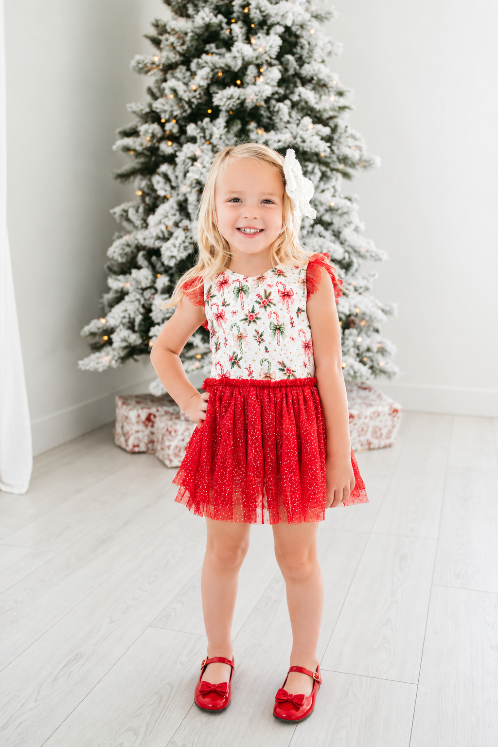 Shimmer Leotard - Peppermint Promenade (Pre-Order ships early November)