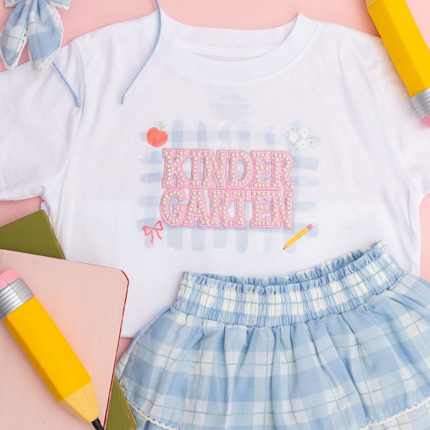 Sweet Wink Shirt - Kindergarten Pearl Patch