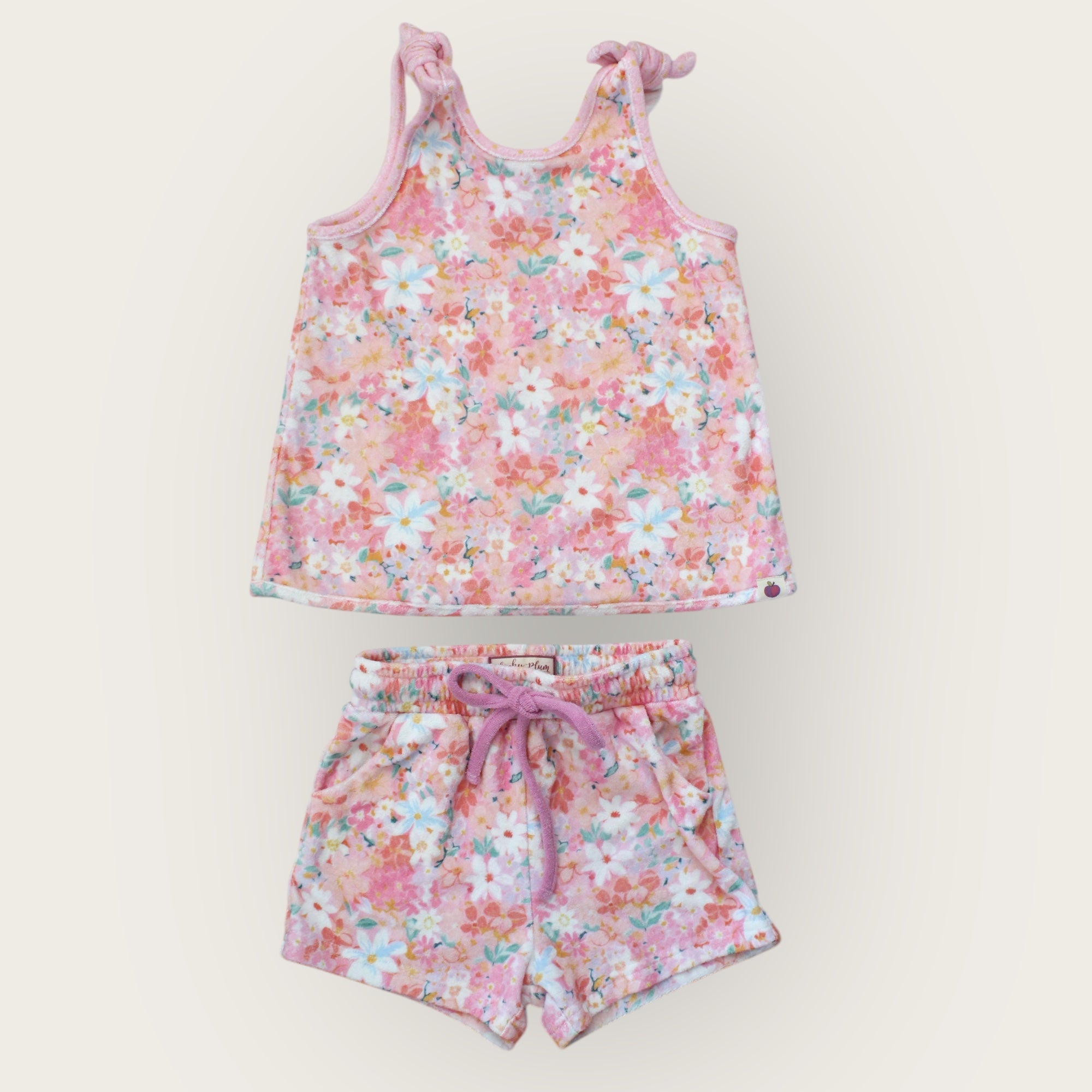 Terry Cloth Swim Cover Set - Honeydew Days (Pre-Order)