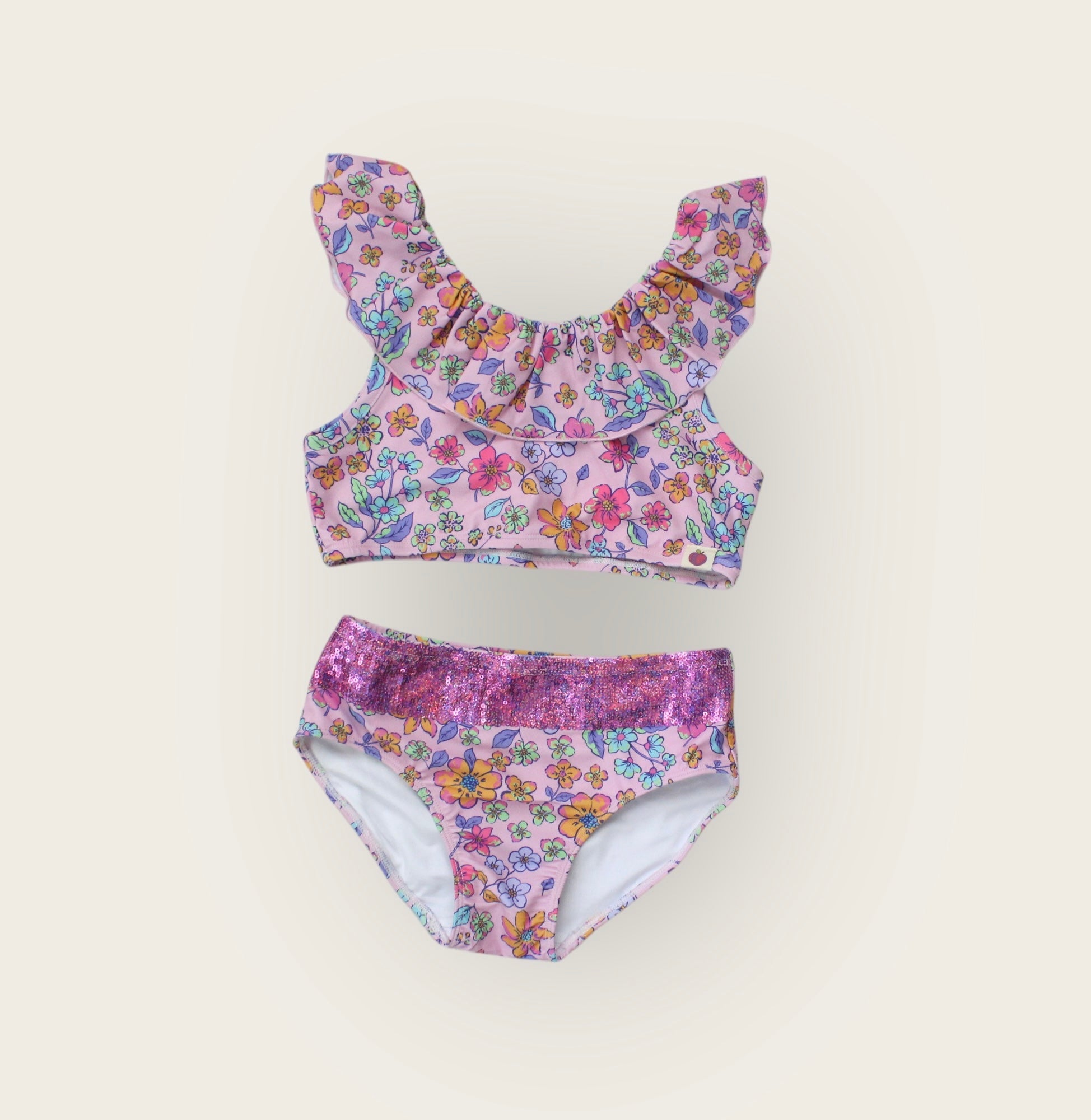 Vera Swimsuit - Sunset Sorbet Sequin