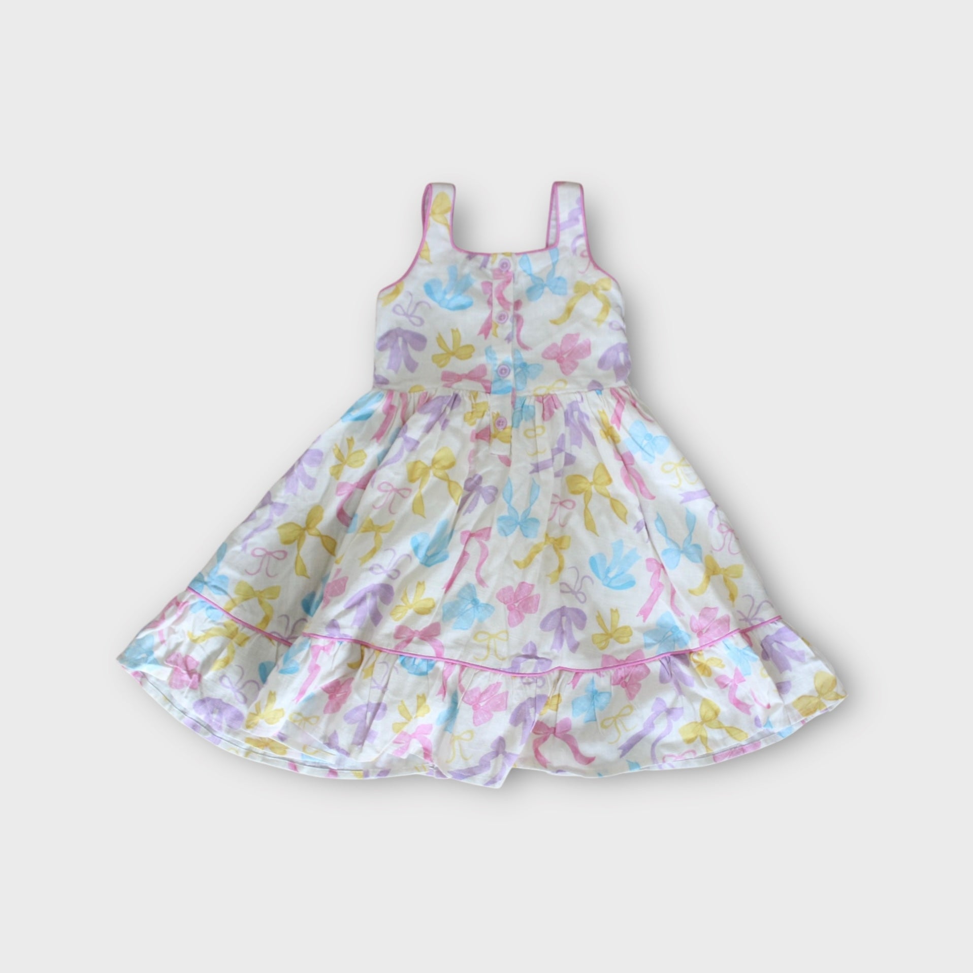 Elara Knit Dress - Bow Bliss
