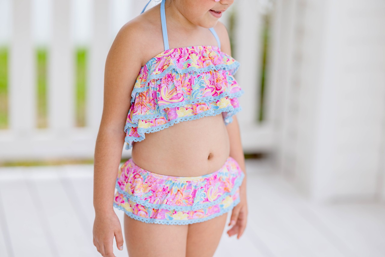 Frankie Swimsuit - Hula Pink