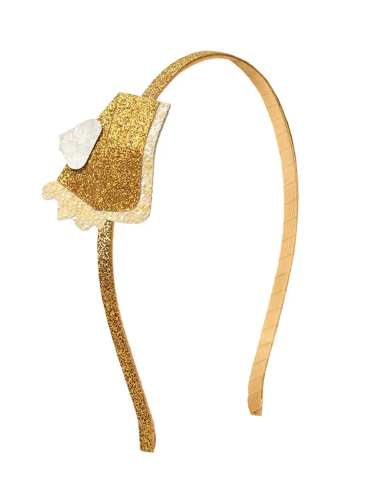 Glitter Headband - Pumpkin Pie