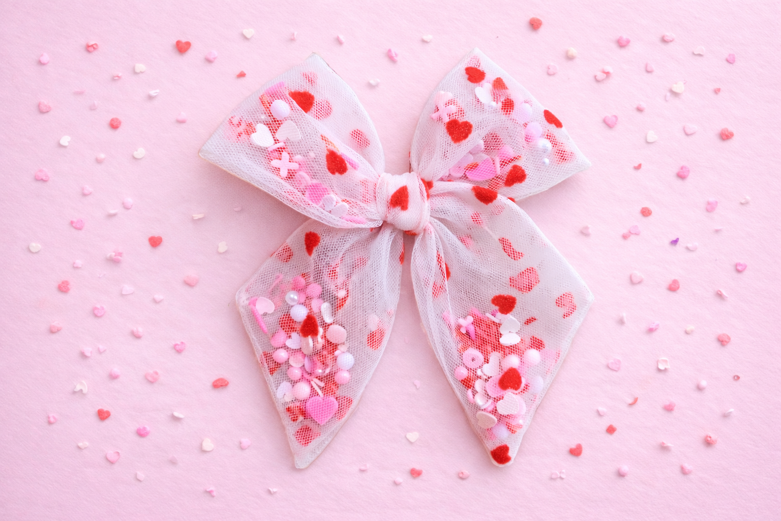 Mesh Shaker Bow - Little Love