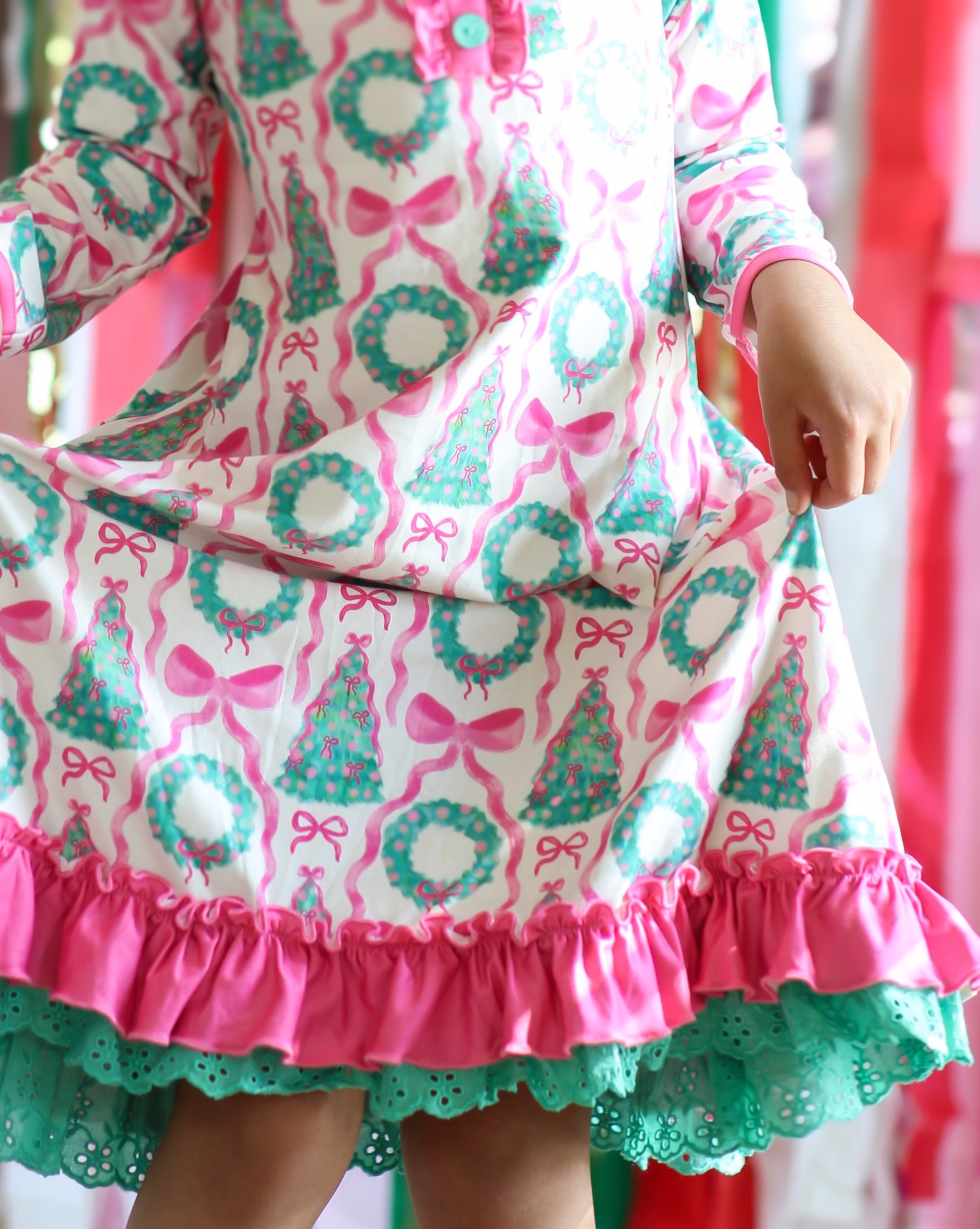 Loungewear Gown - Wreath & Wonder (Pre-Order)