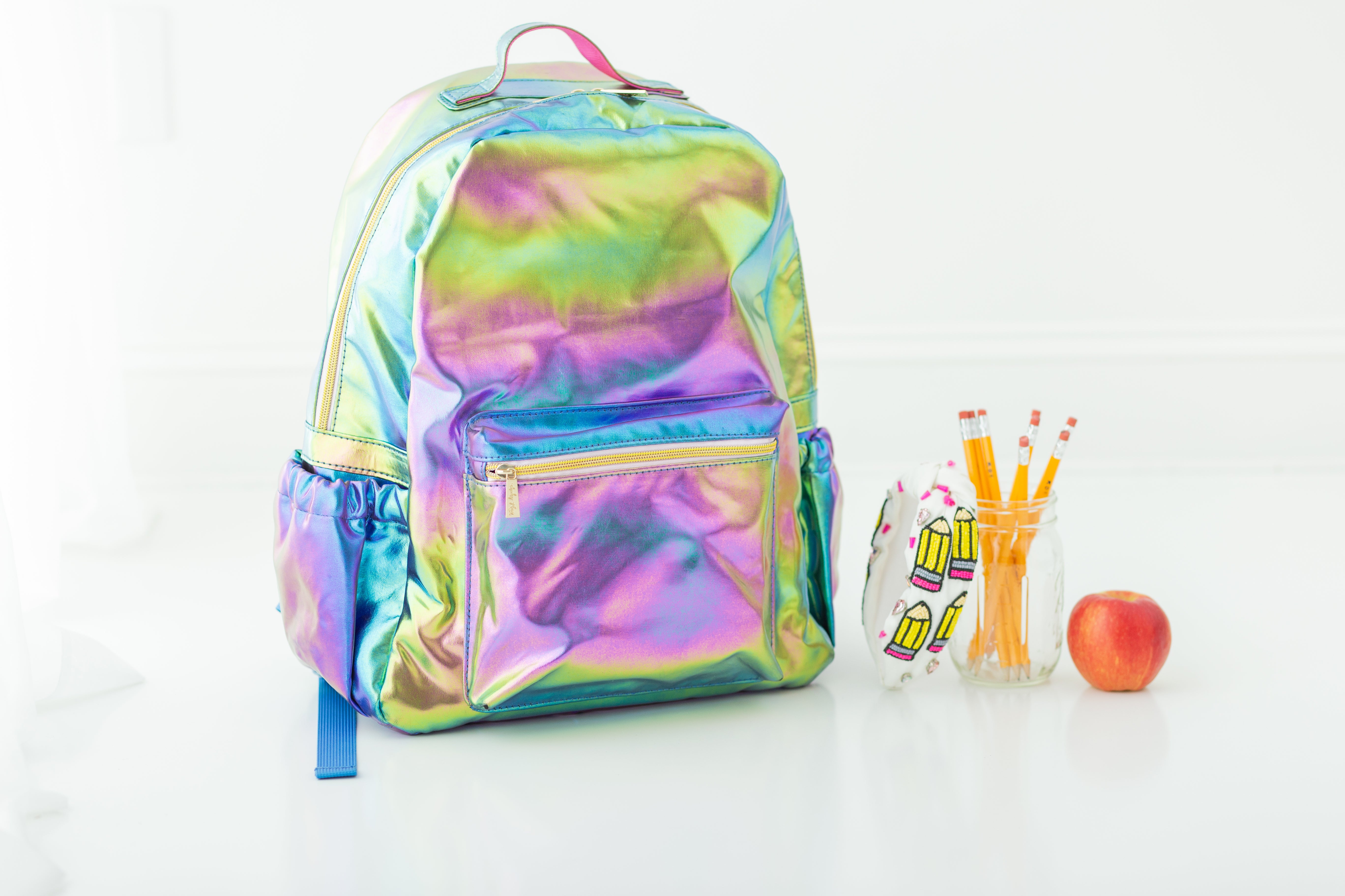 Bree Backpack - Metallic Rainbow