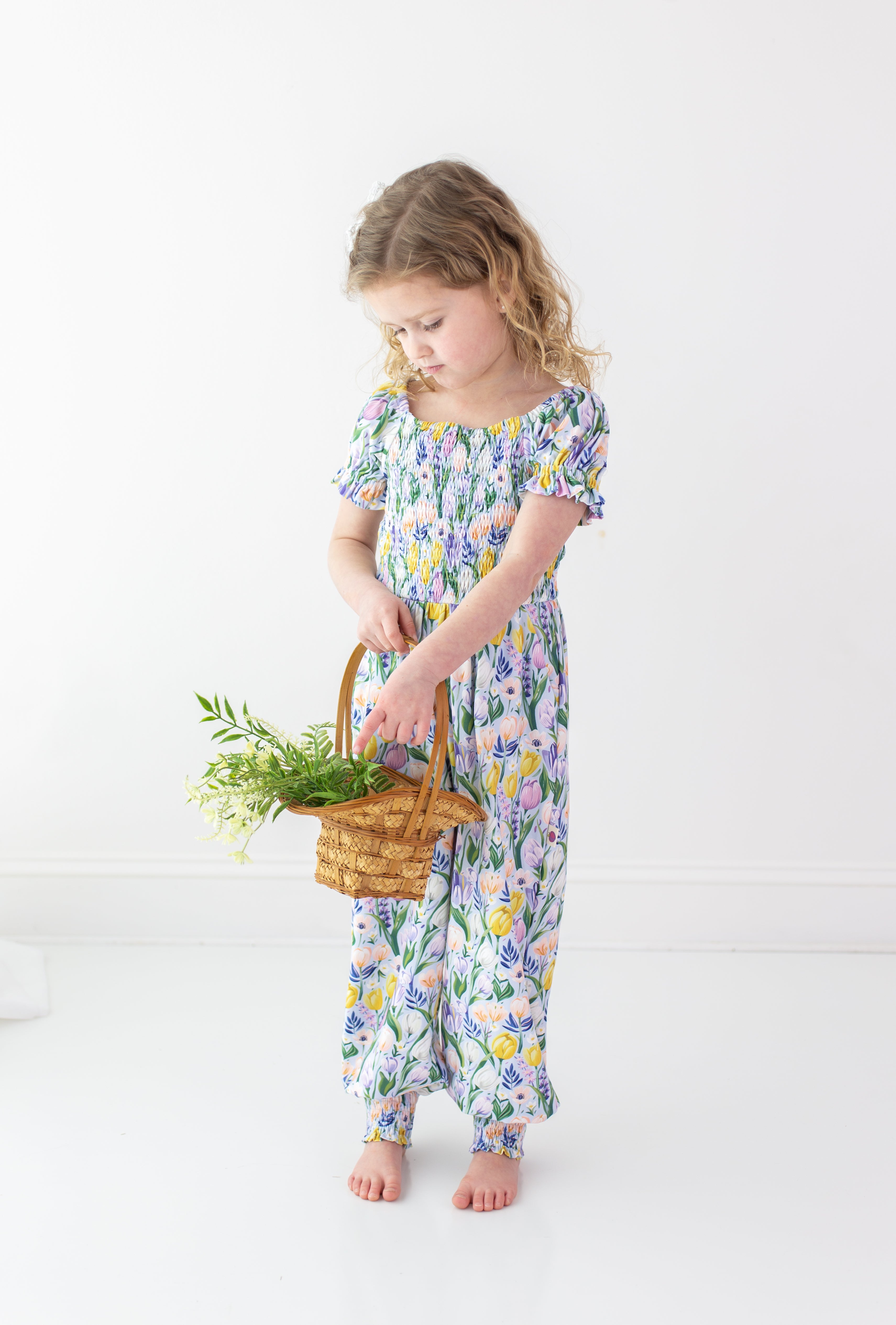 Quinn Romper - Twinkle Tulips