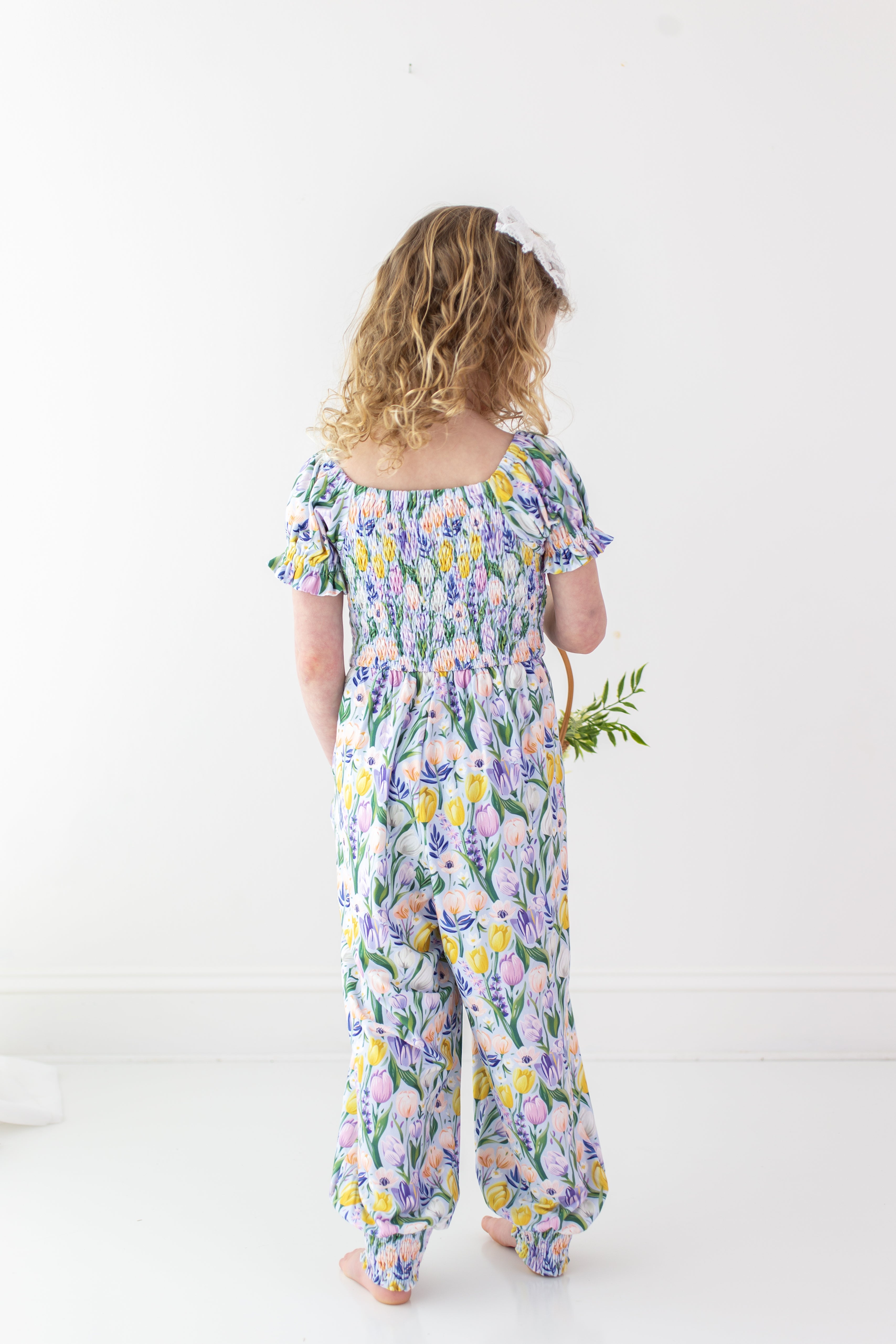 Quinn Romper - Twinkle Tulips