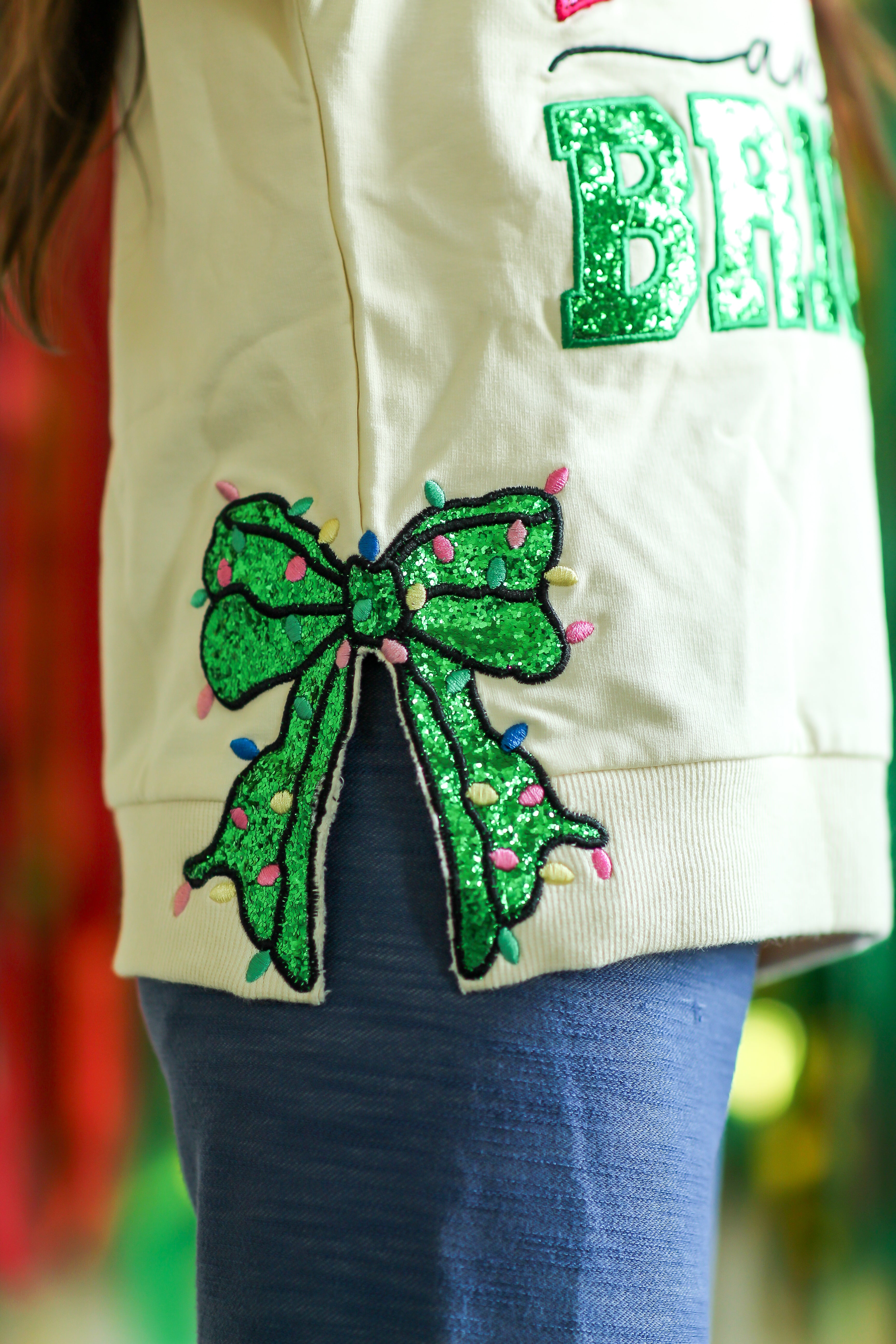 Applique Sweater - Merry & Bright (Pre-Order)