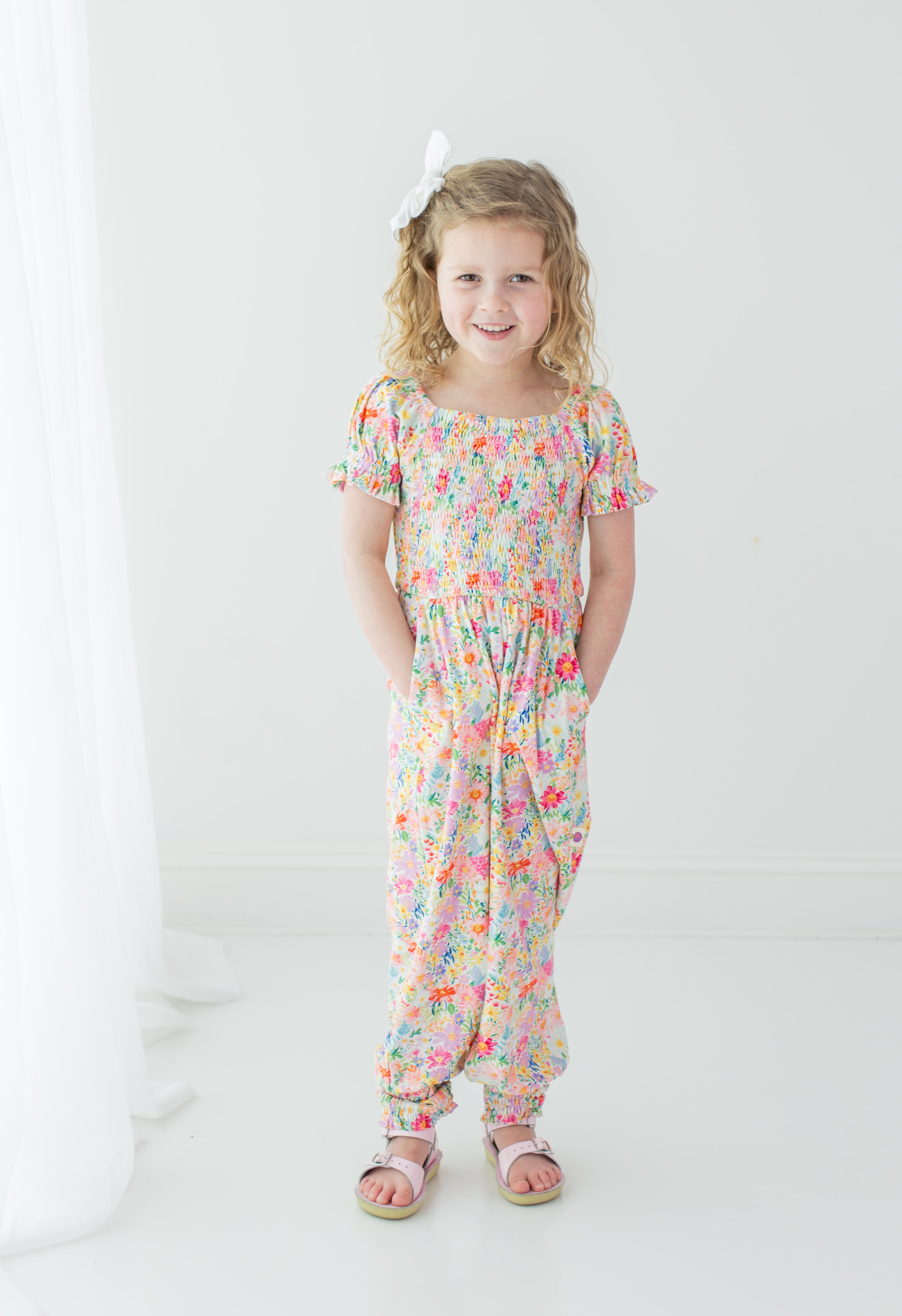 Quinn Romper - Wildflower Waltz