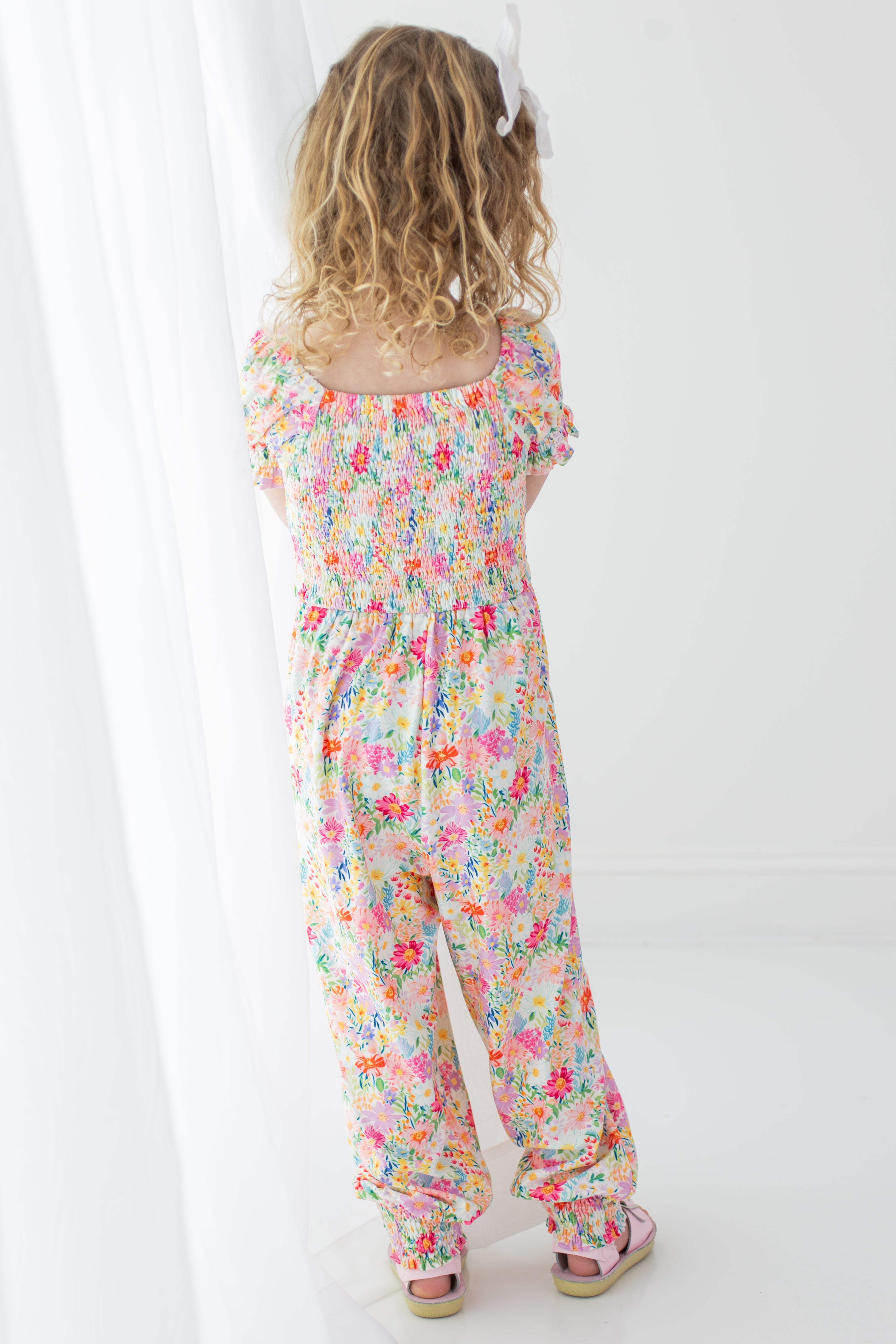 Quinn Romper - Wildflower Waltz