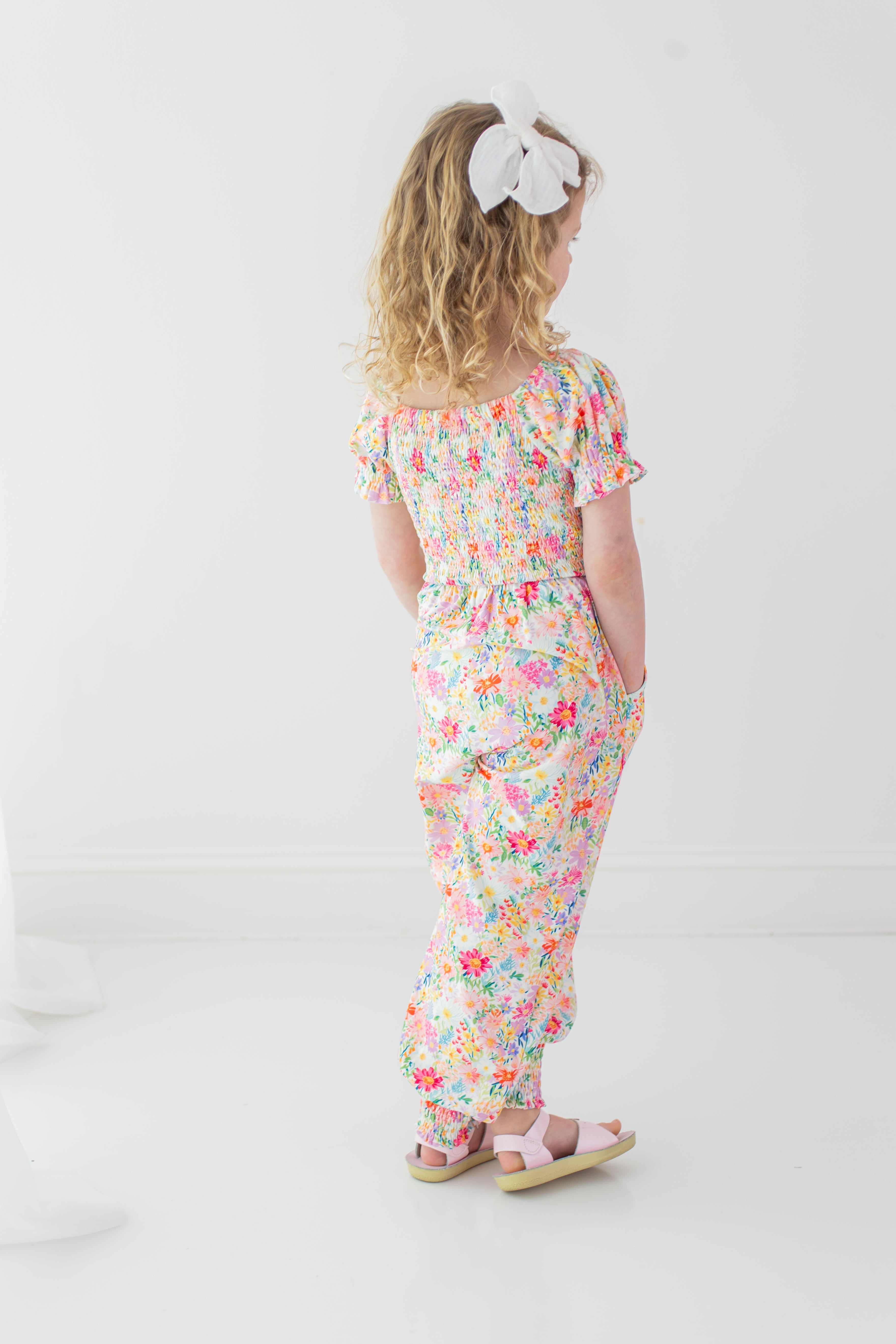 Quinn Romper - Wildflower Waltz