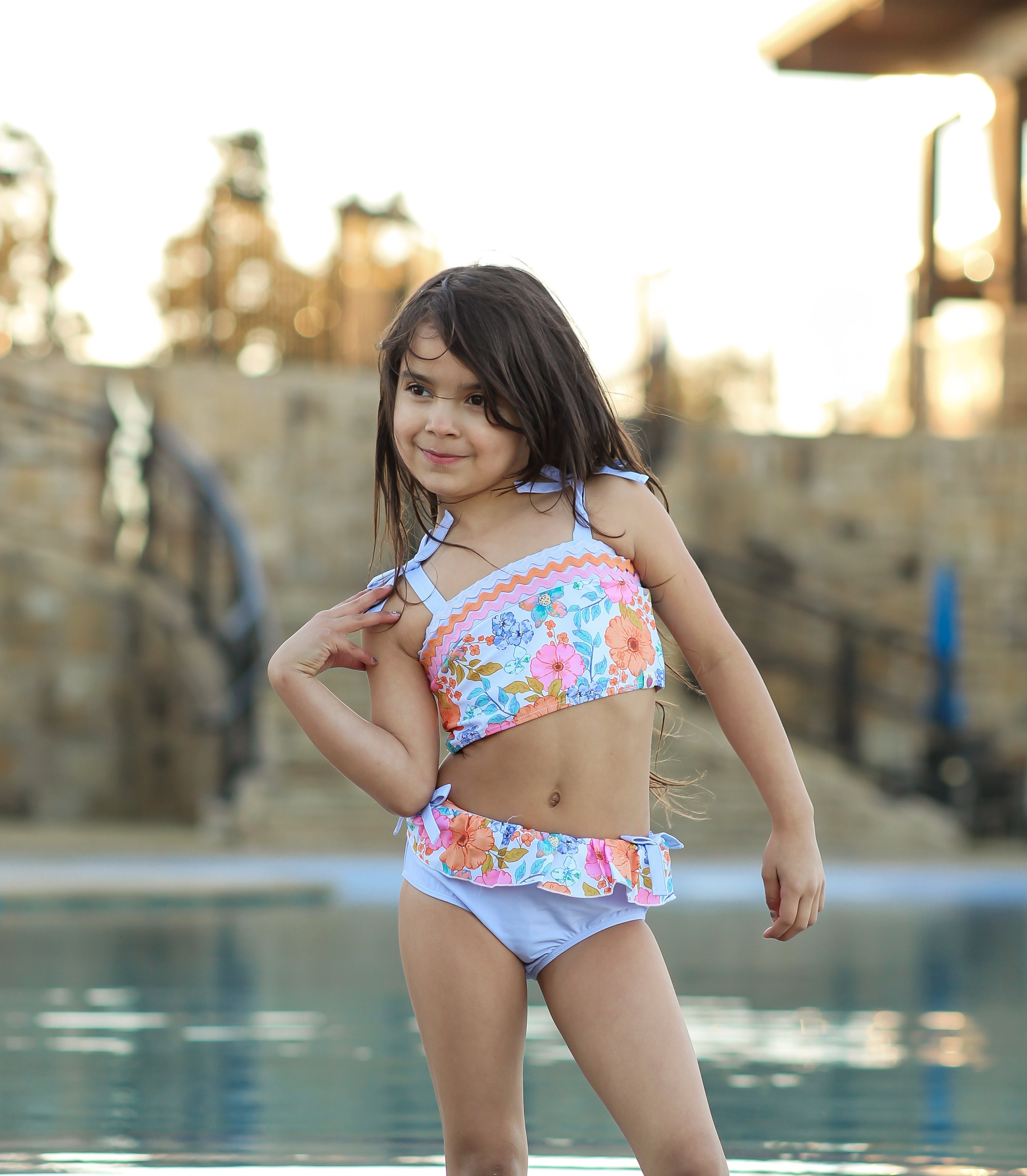 Bexley Swimsuit - Flamingo Fantasy