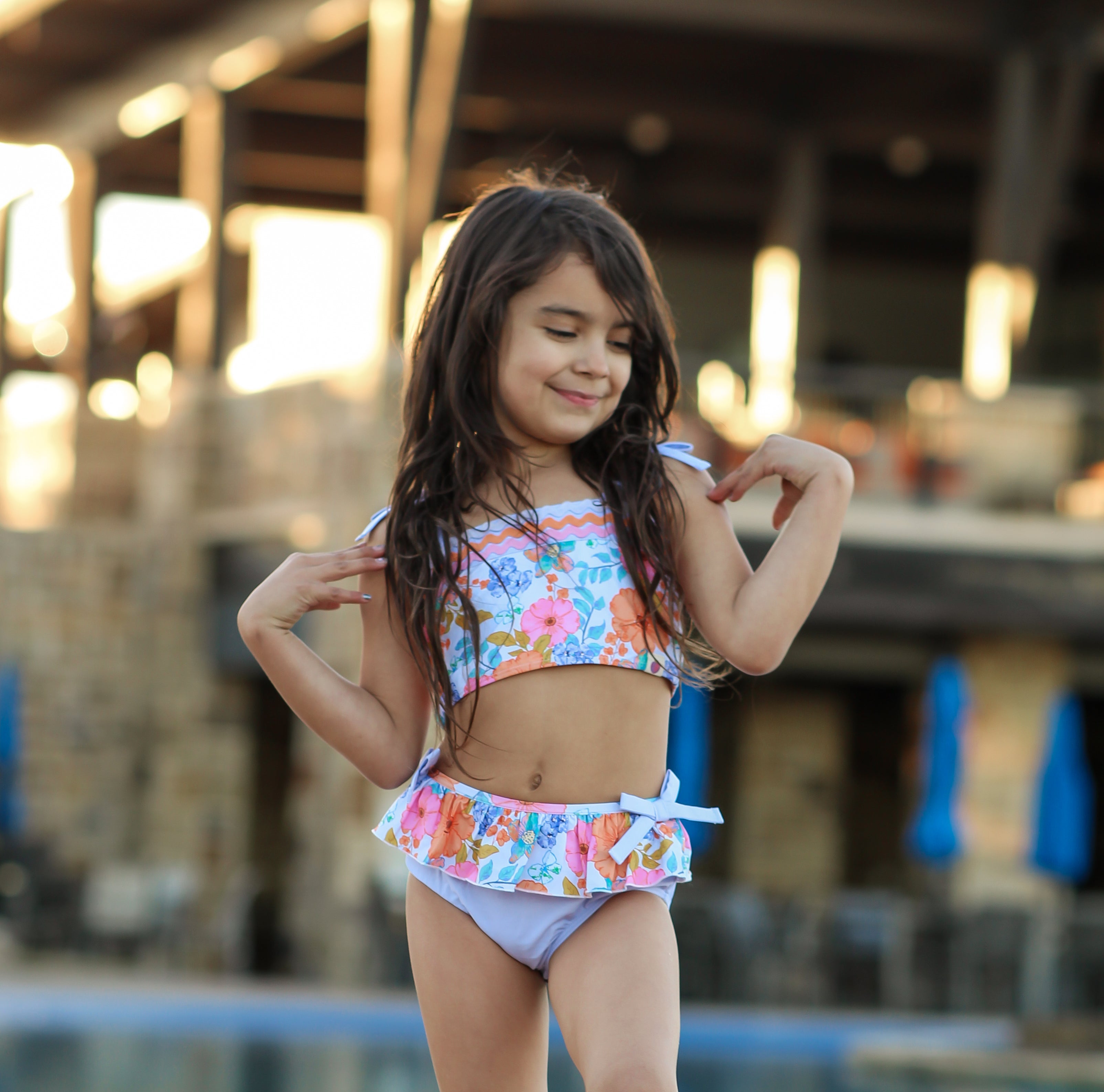 Bexley Swimsuit - Flamingo Fantasy