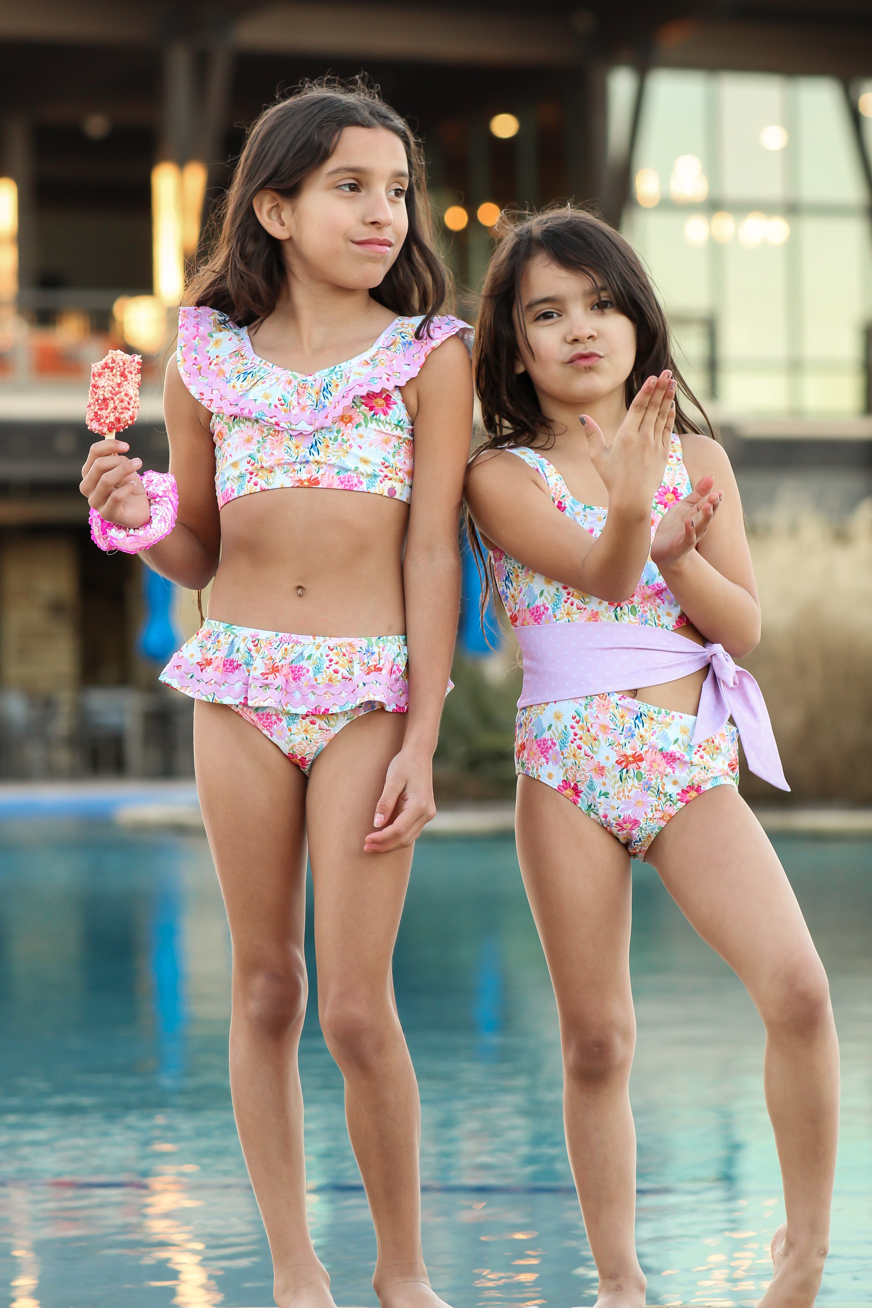 Reese Swimsuit - Wildflower Waltz