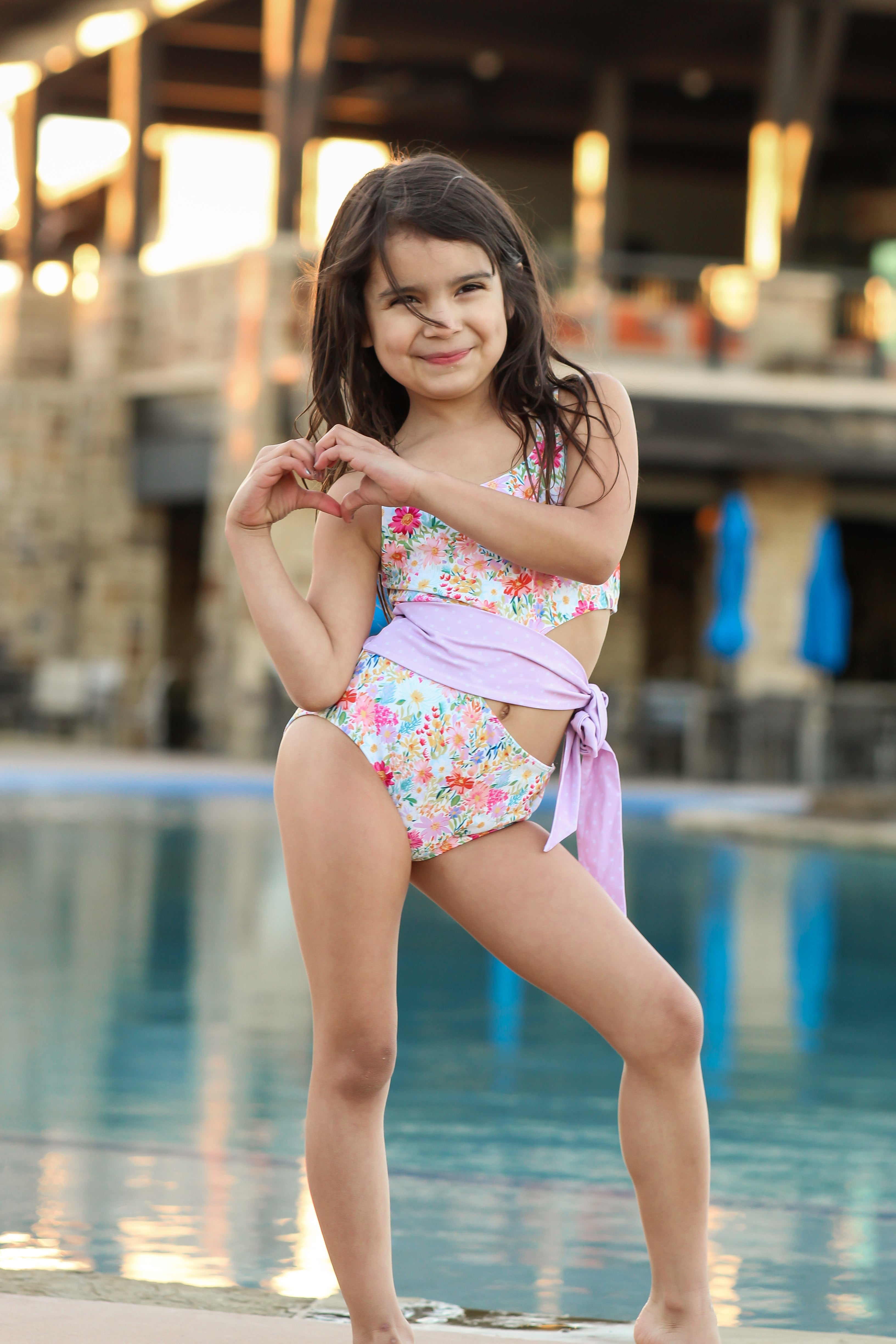 Reese Swimsuit - Wildflower Waltz