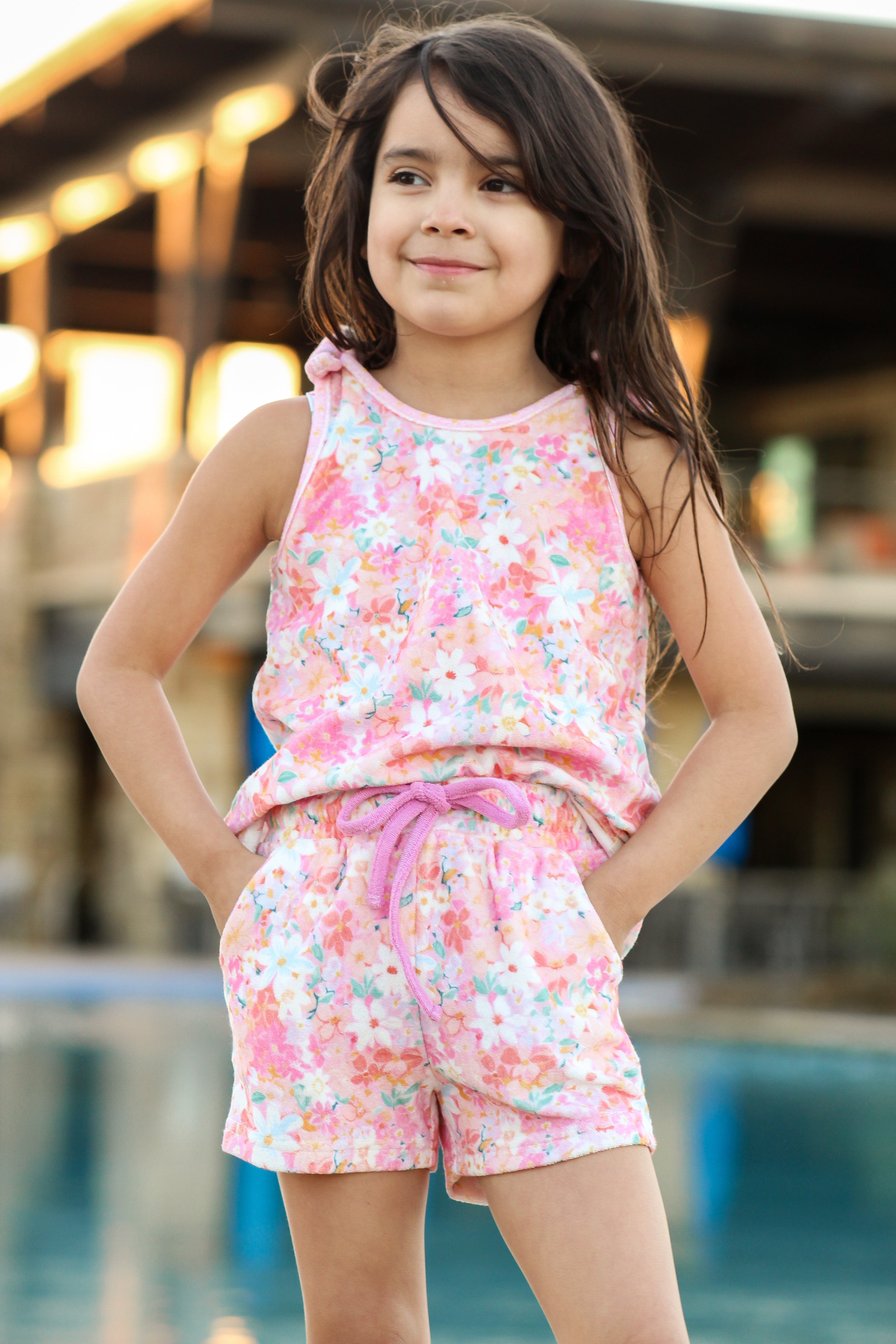 Terry Cloth Swim Cover Set - Honeydew Days (Pre-Order)