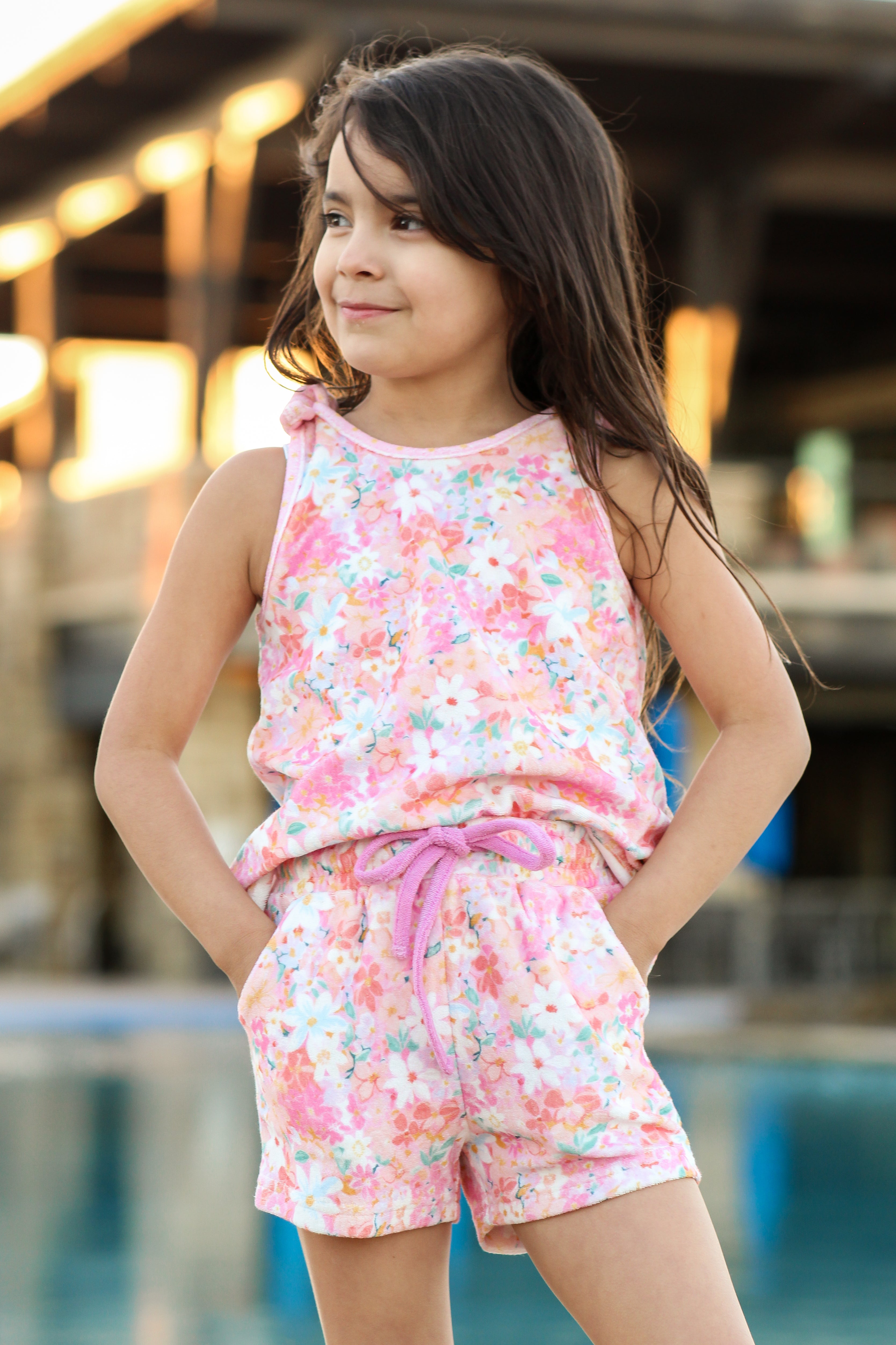 Terry Cloth Swim Cover Set - Honeydew Days (Pre-Order)