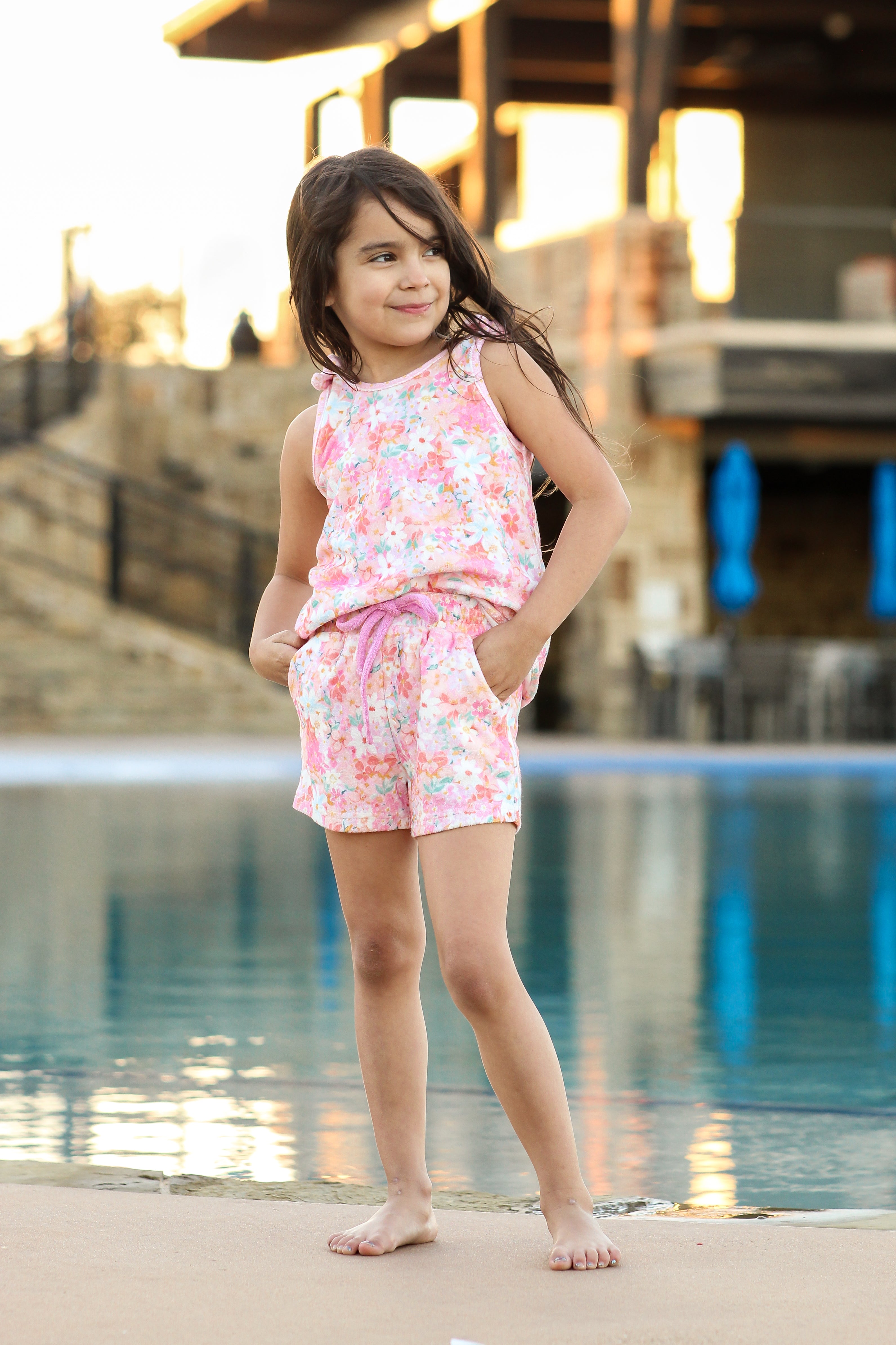 Terry Cloth Swim Cover Set - Honeydew Days (Pre-Order)