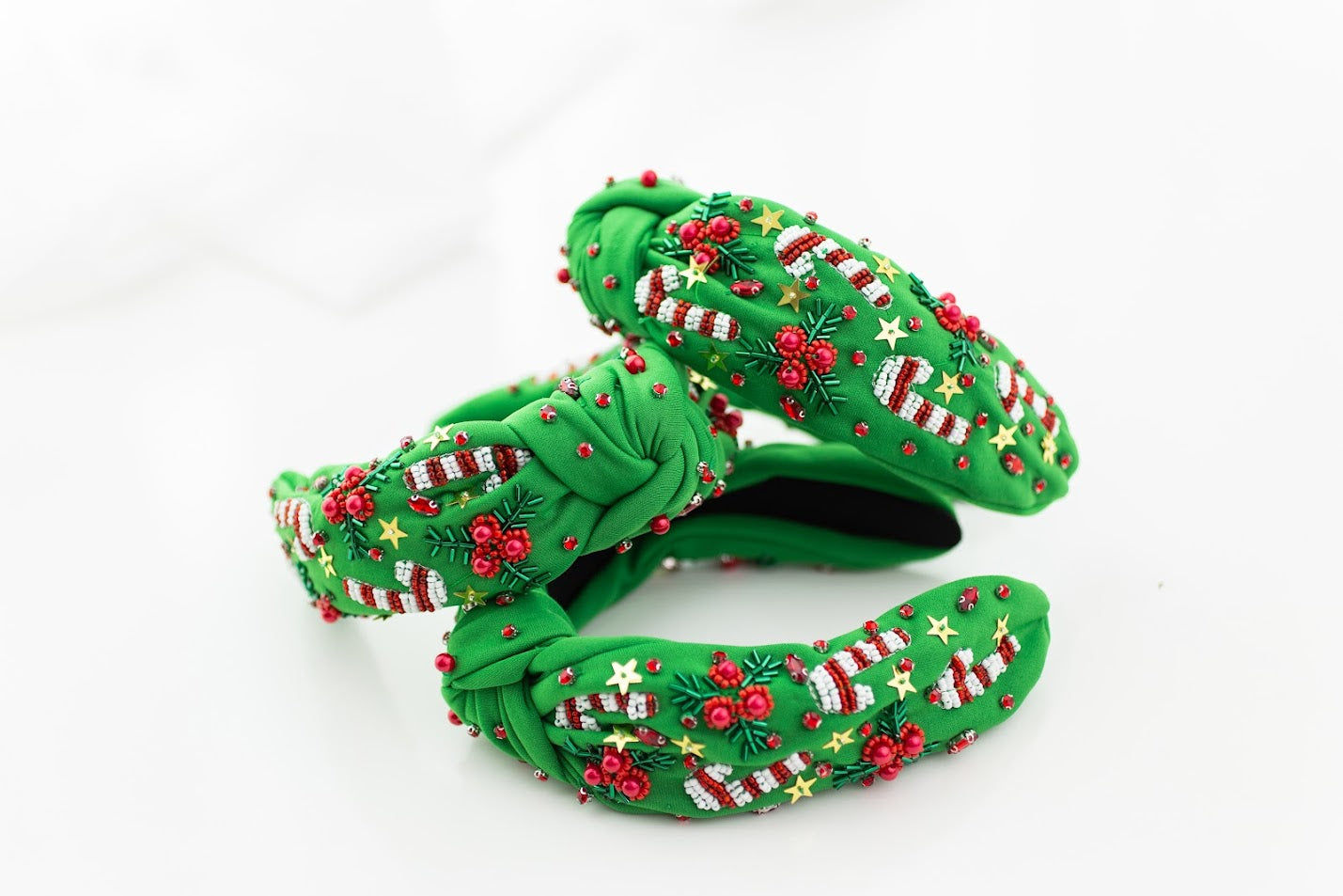Beaded Headband - Berry Merry