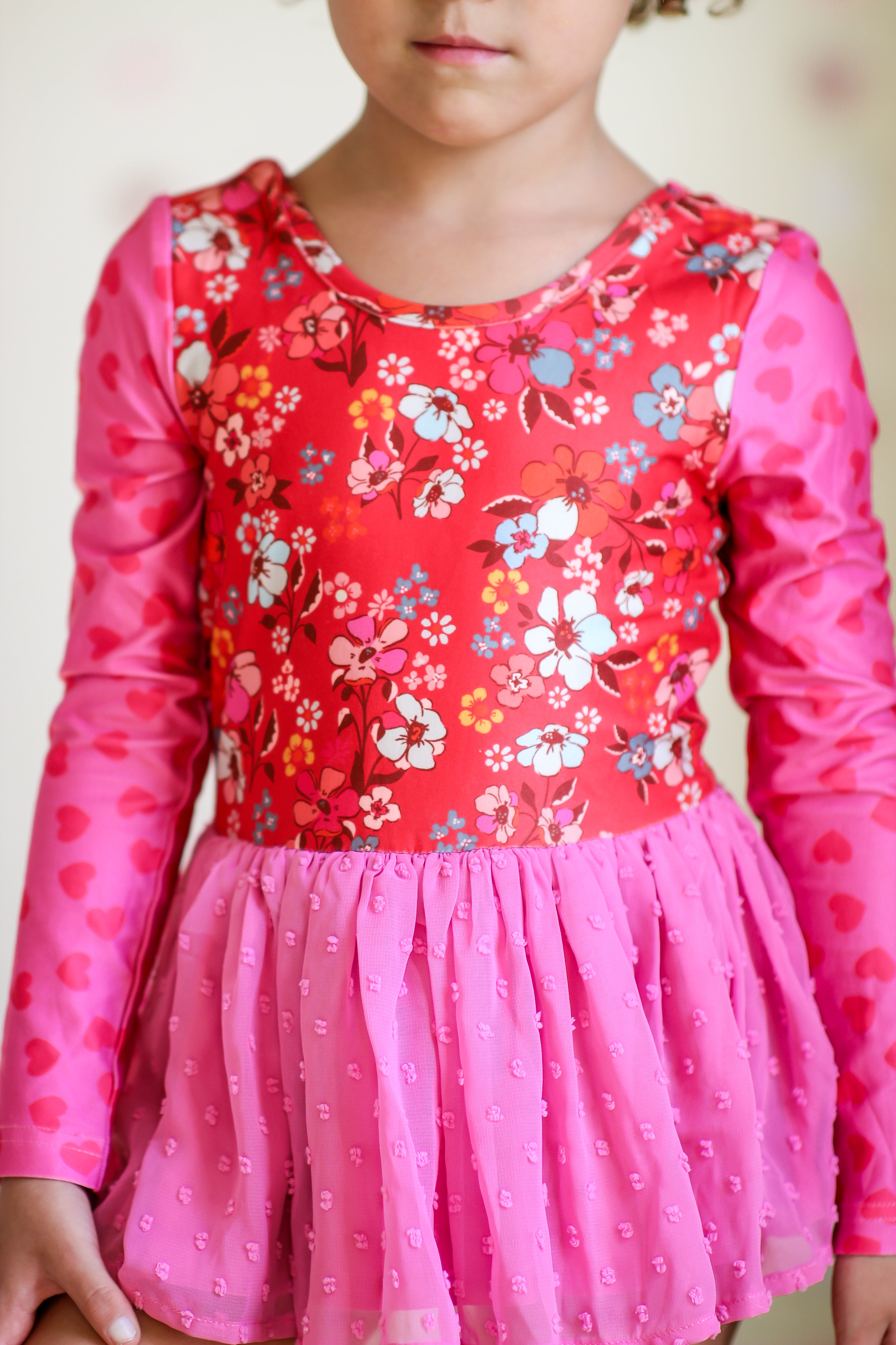 Farrah Leotard - Floral Crush