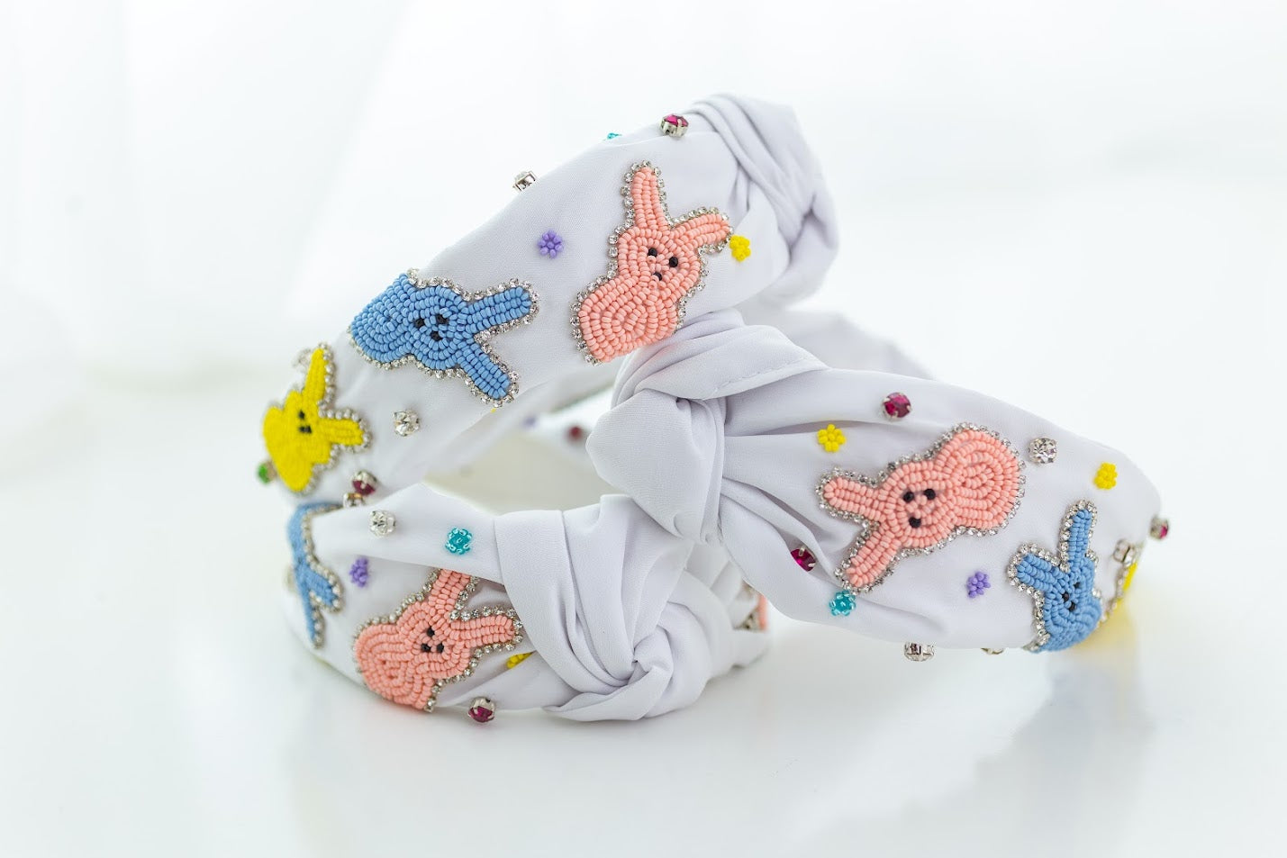 Beaded Headband - Hoppy Easter