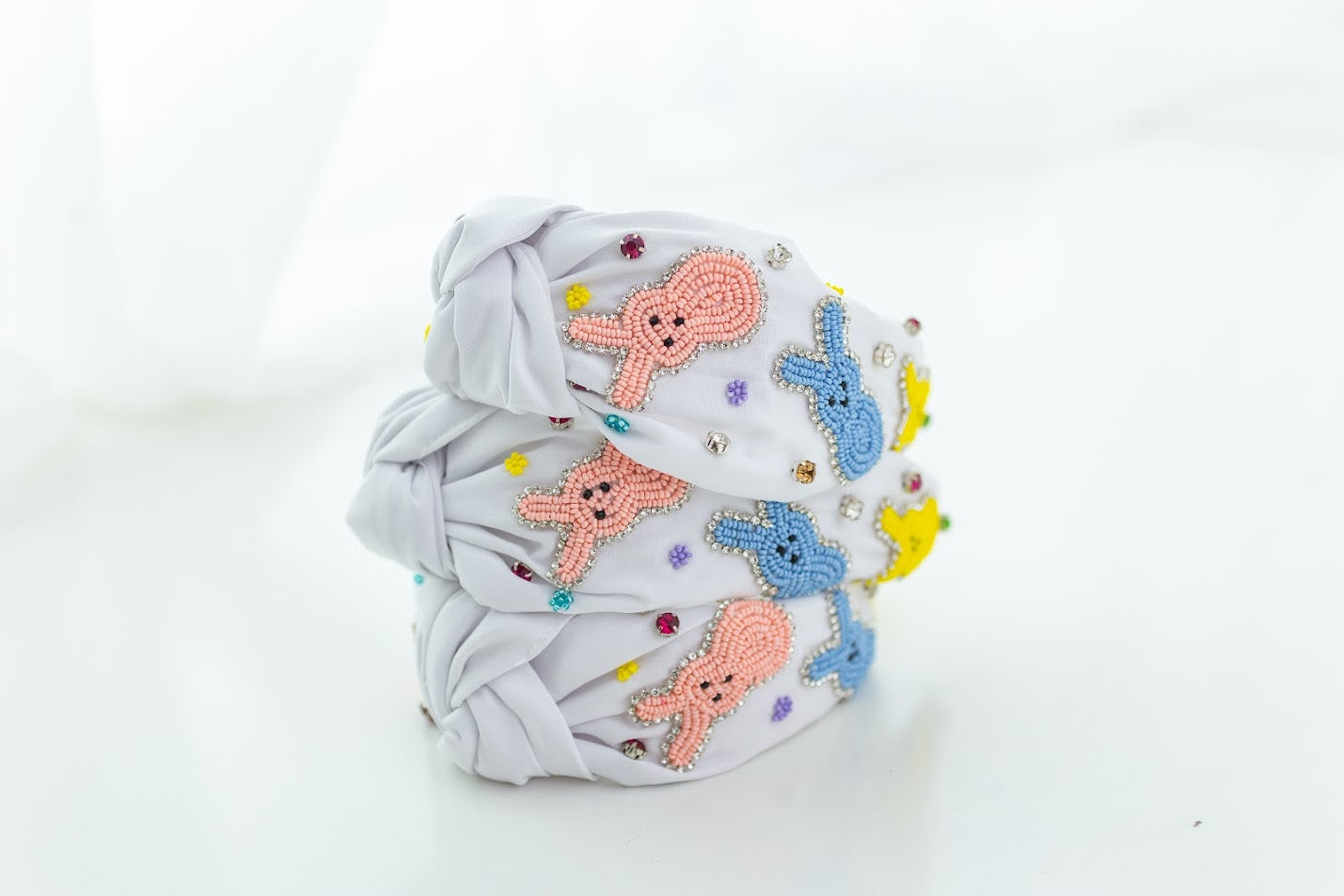 Beaded Headband - Hoppy Easter