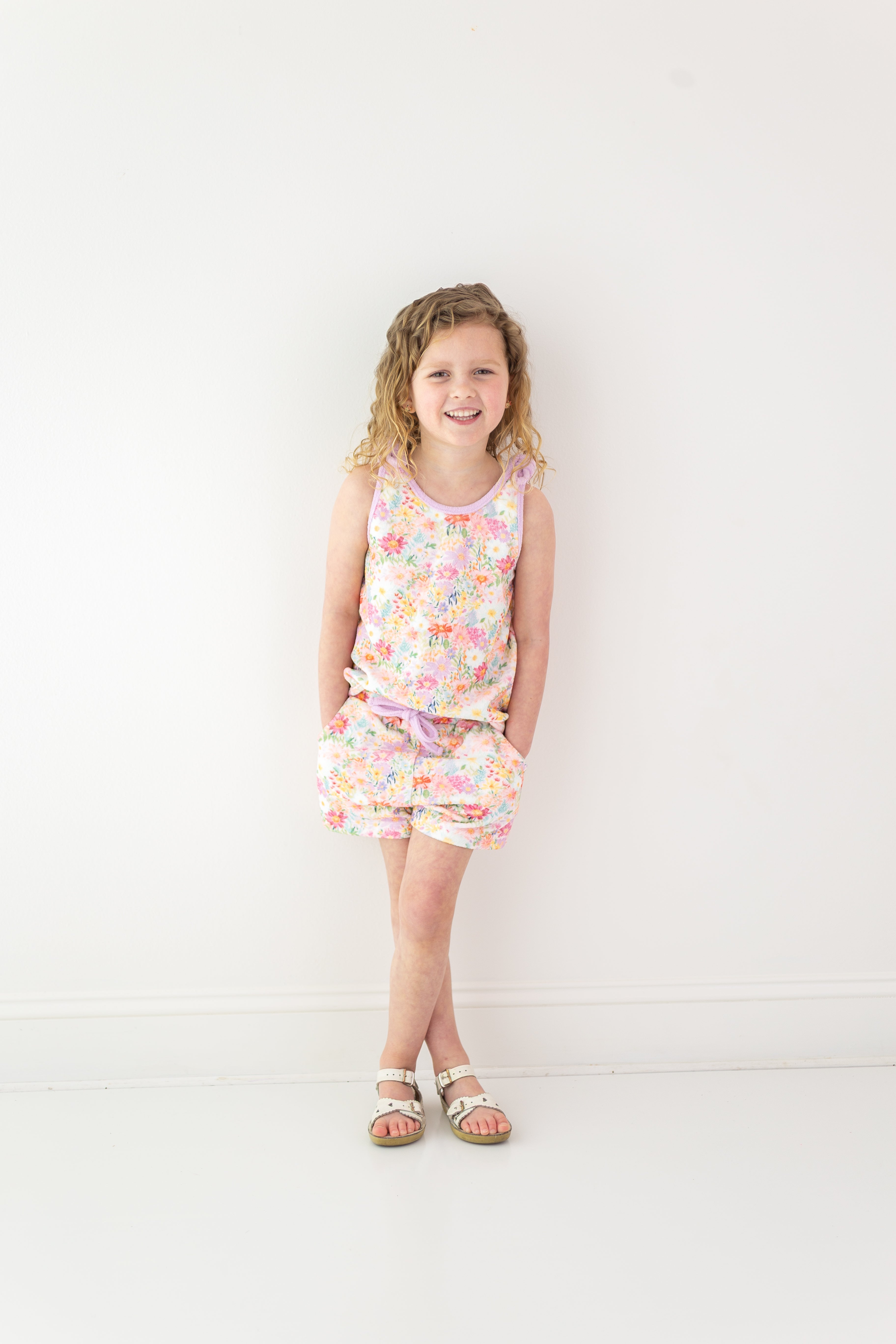 Terry Cloth Swim Cover Set - Wildflower Waltz (Pre-Order)