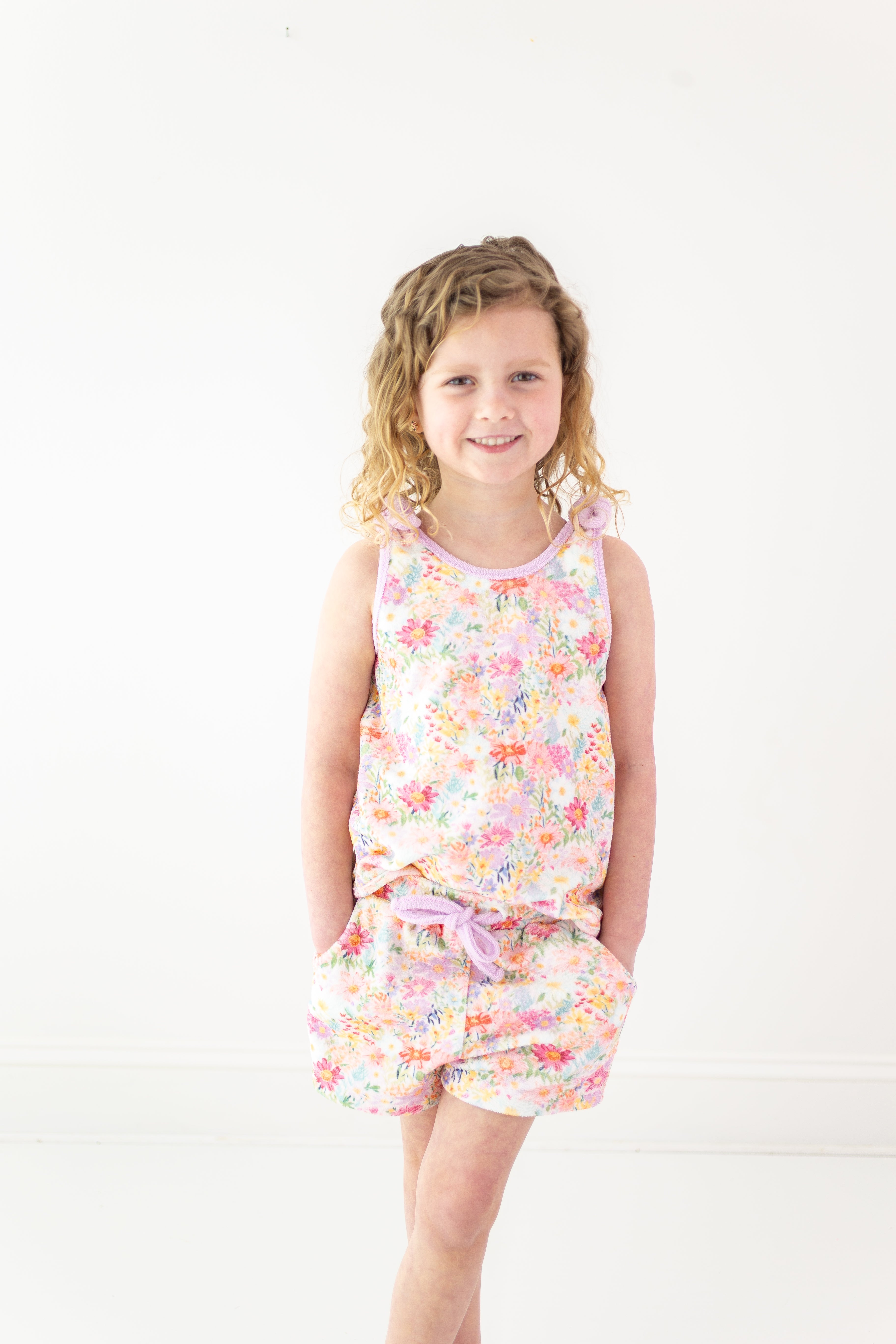 Terry Cloth Swim Cover Set - Wildflower Waltz (Pre-Order)