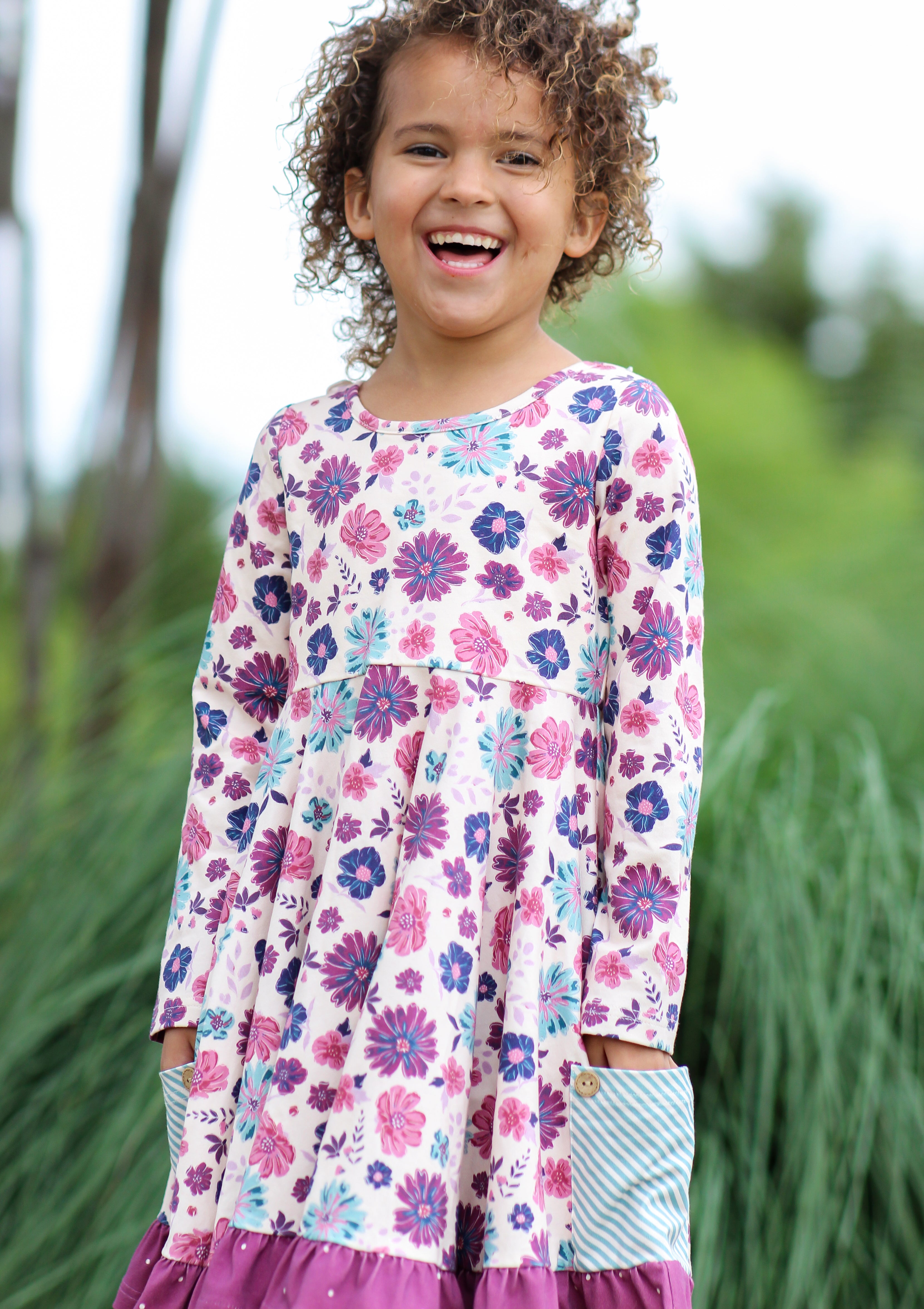 Elara Knit Dress - Jewelbloom
