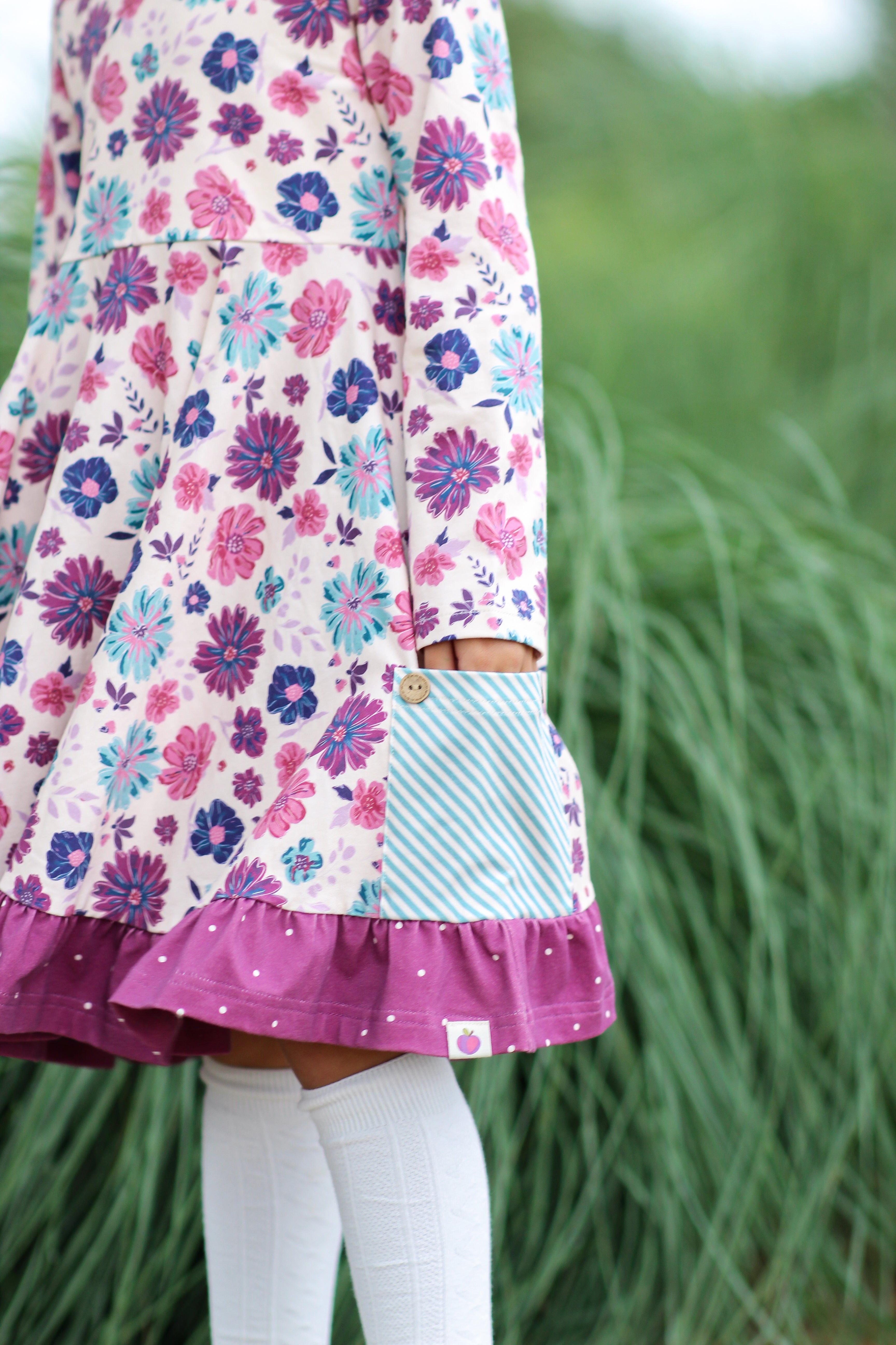 Elara Knit Dress - Jewelbloom