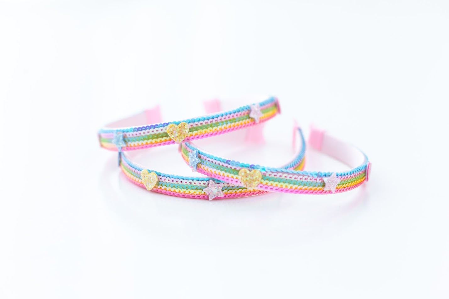 Sequin Headband - Rainbow Run