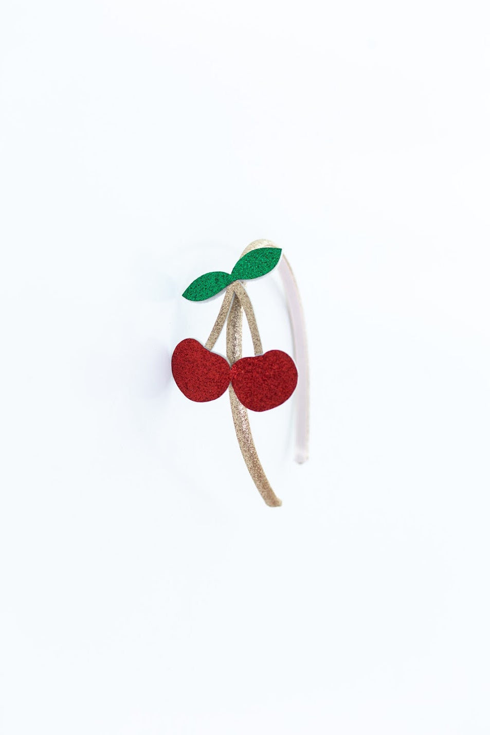 Glitter Headband - Cherry on Top