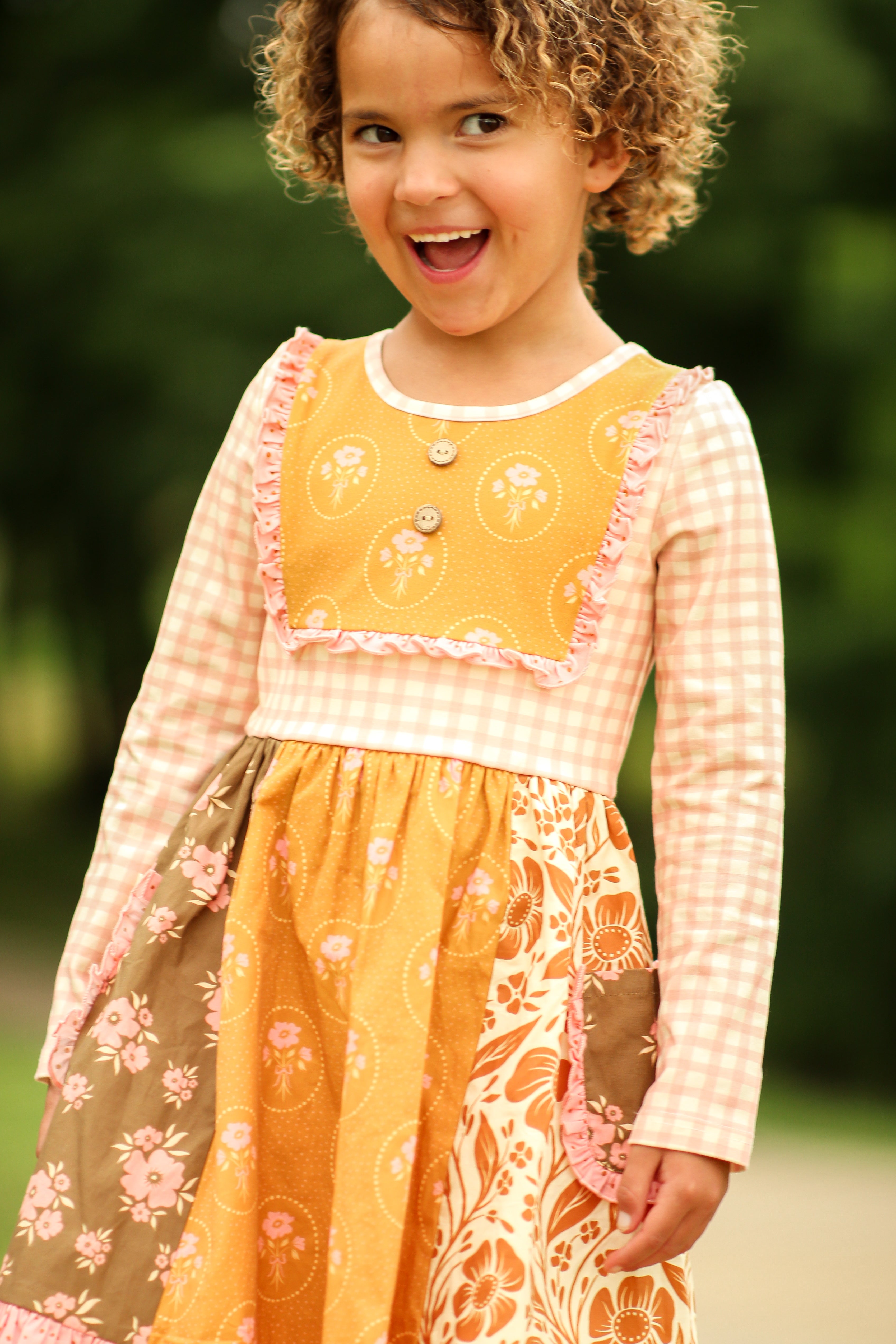 Elara Knit Dress - Harvest Stitch