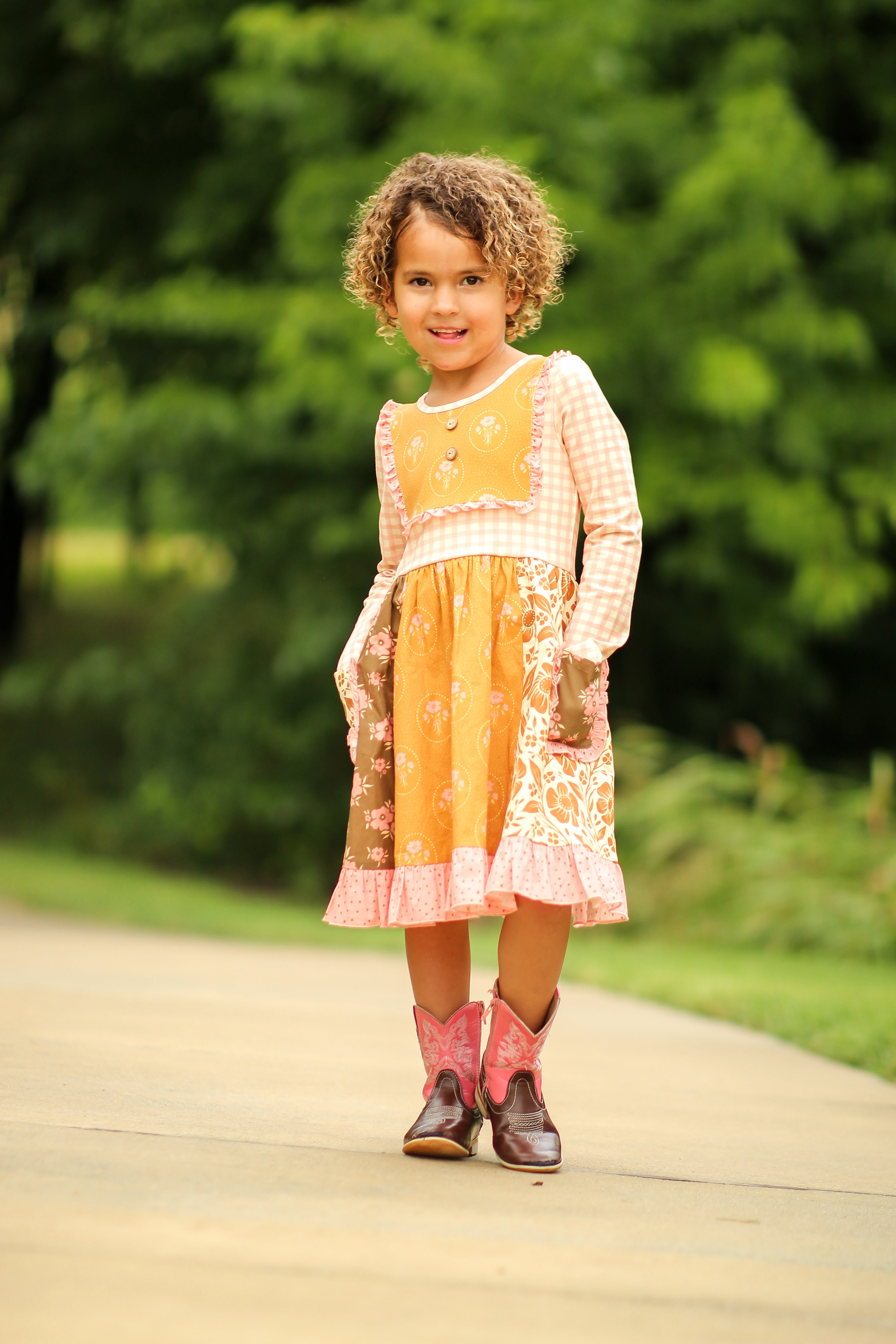Elara Knit Dress - Harvest Stitch