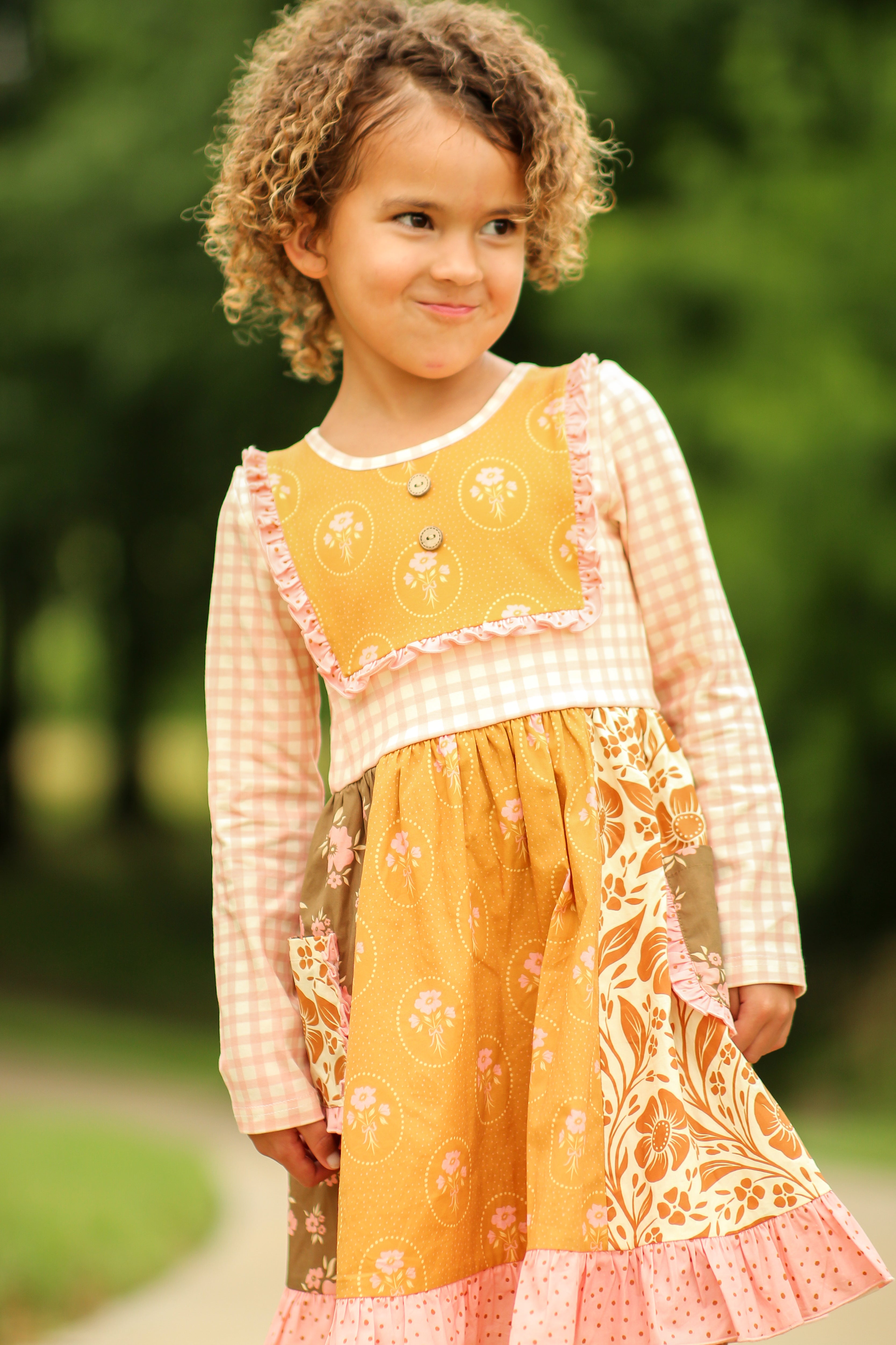 Elara Knit Dress - Harvest Stitch
