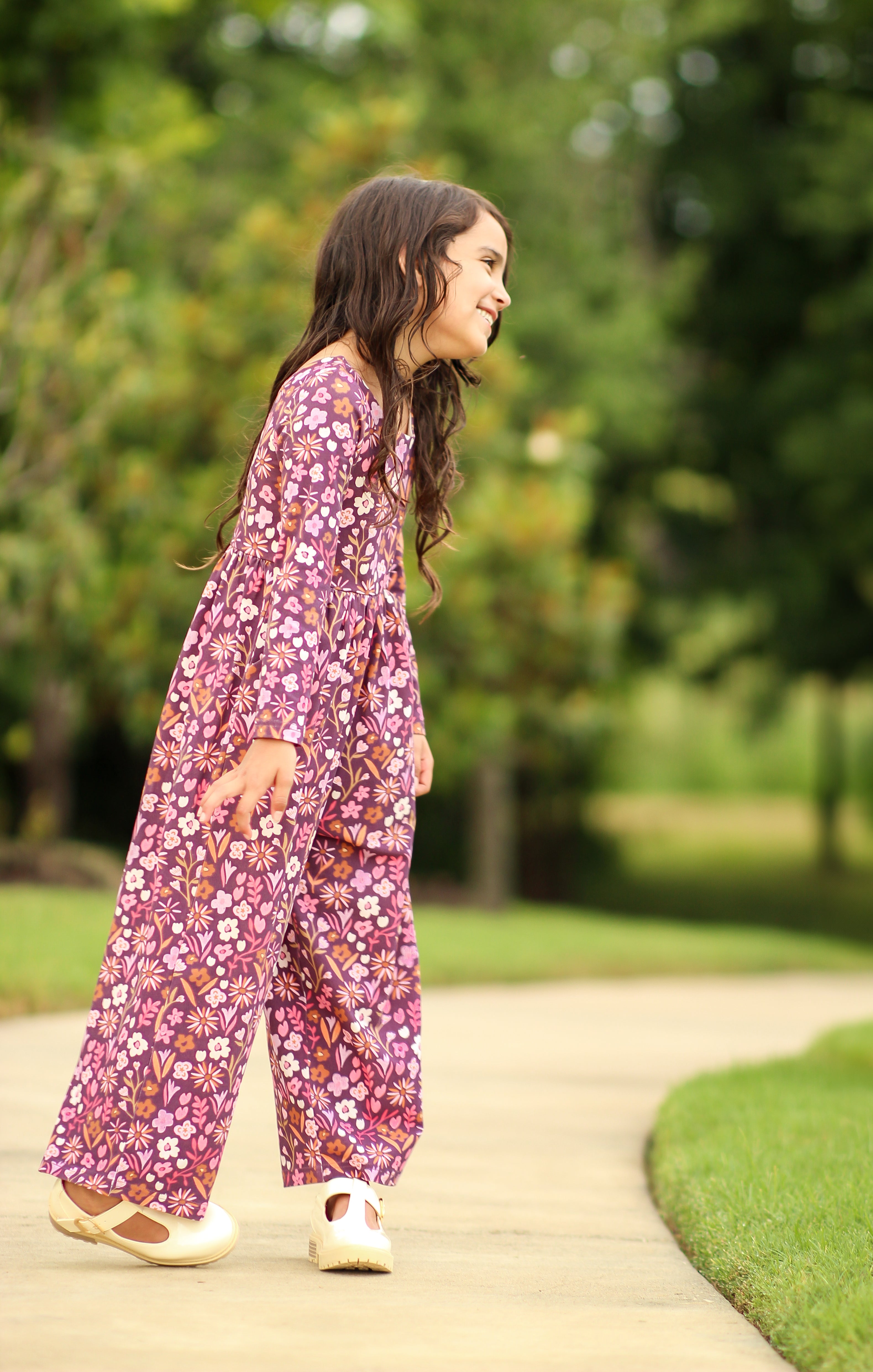 Ivy Romper - Amethyst Rose